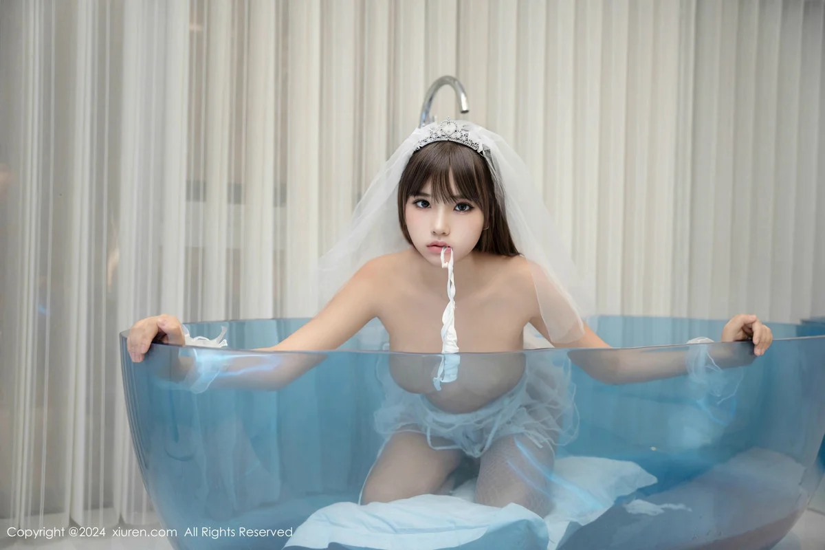 姚若兮vay性感白色情趣婚纱配白色丝袜秀曼妙身姿绝美写真 第 110 张