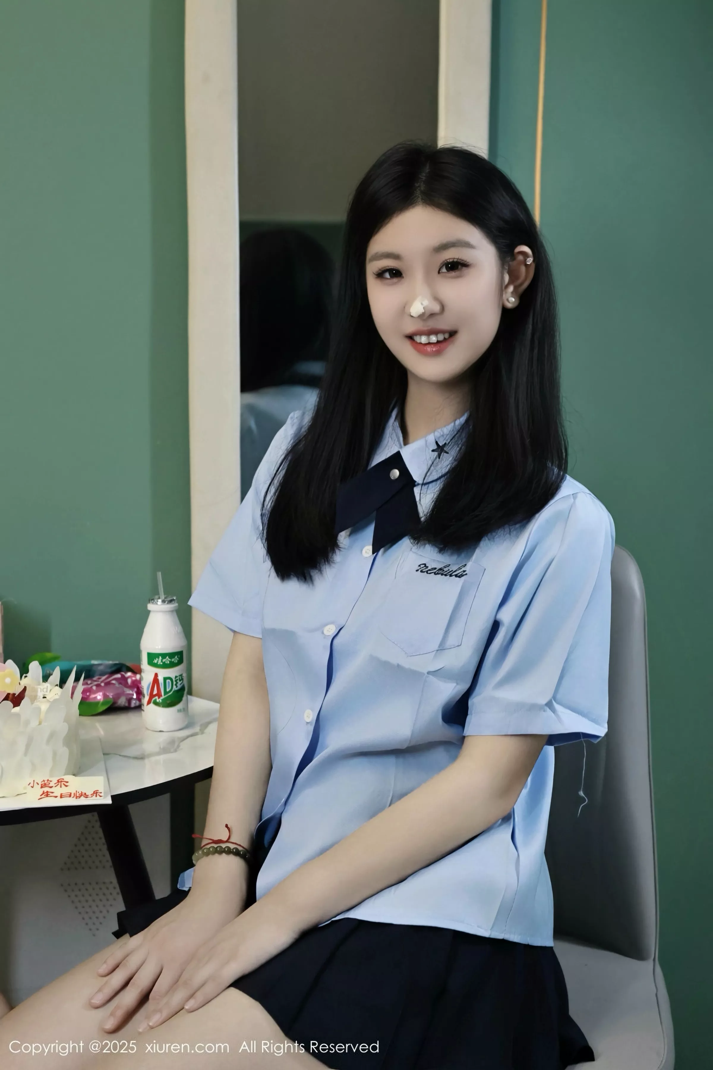 合集美女小芭乐性感学生制服露粉色内衣秀曼妙身姿绝美写真 第 30 张