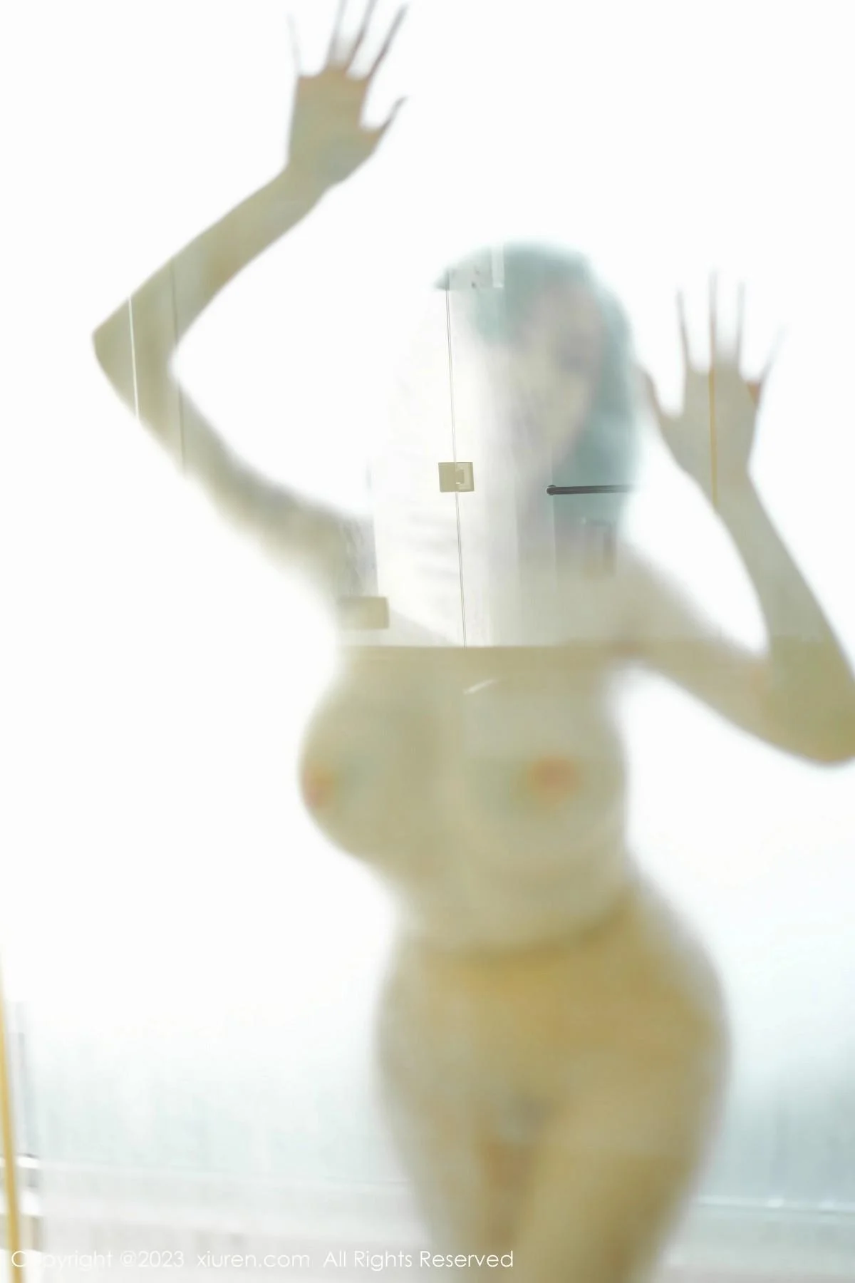 Carol周妍希性感白色轻透情趣服秀丰满身材惹火绝美写真 第 73 张