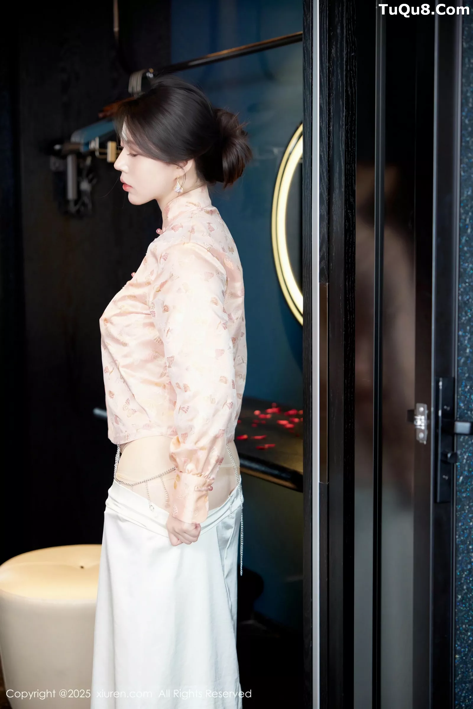 白茹雪abby性感旗袍服饰露宝石情趣内衣秀火辣身材绝美写真 第 23 张