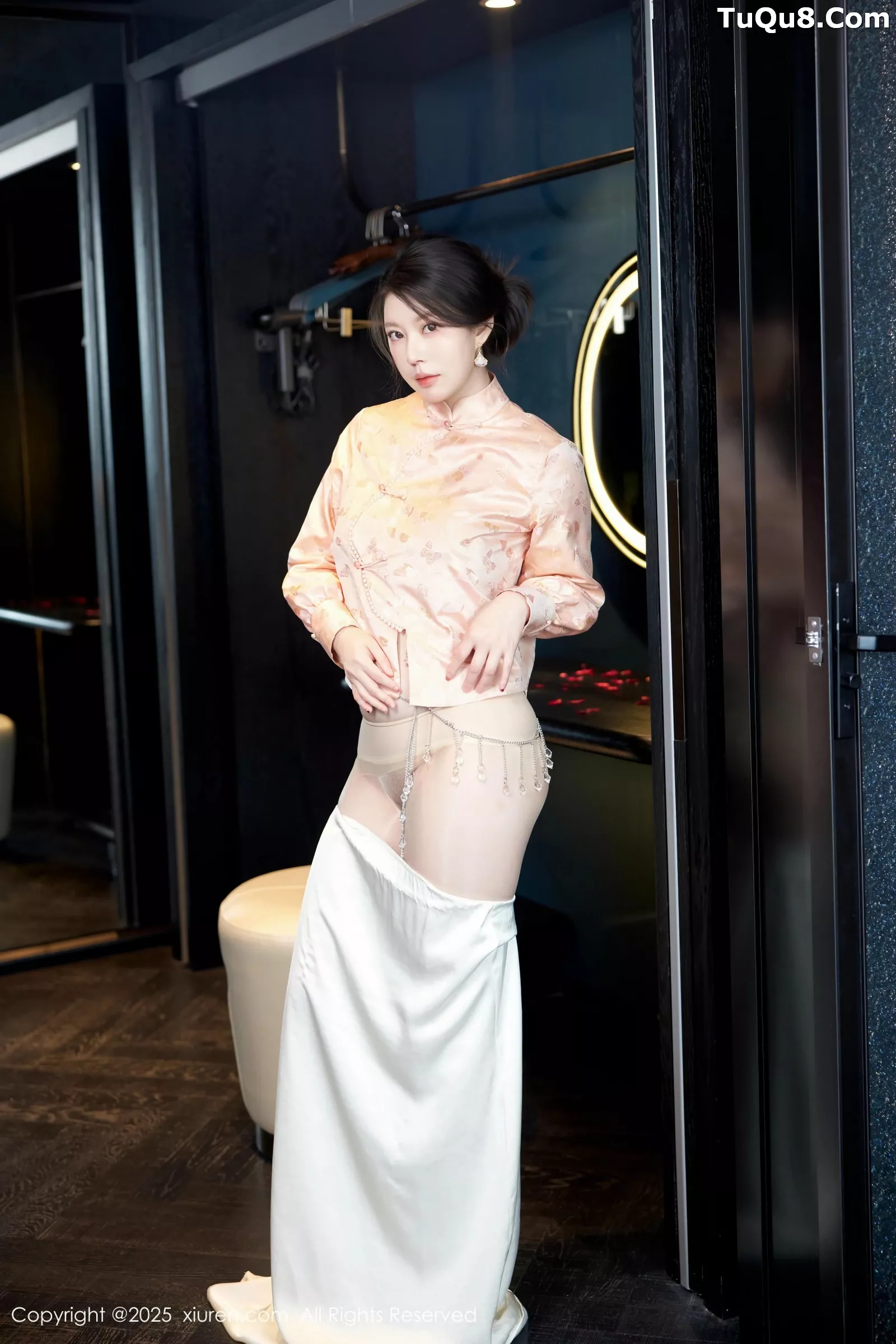 白茹雪abby性感旗袍服饰露宝石情趣内衣秀火辣身材绝美写真 第 33 张