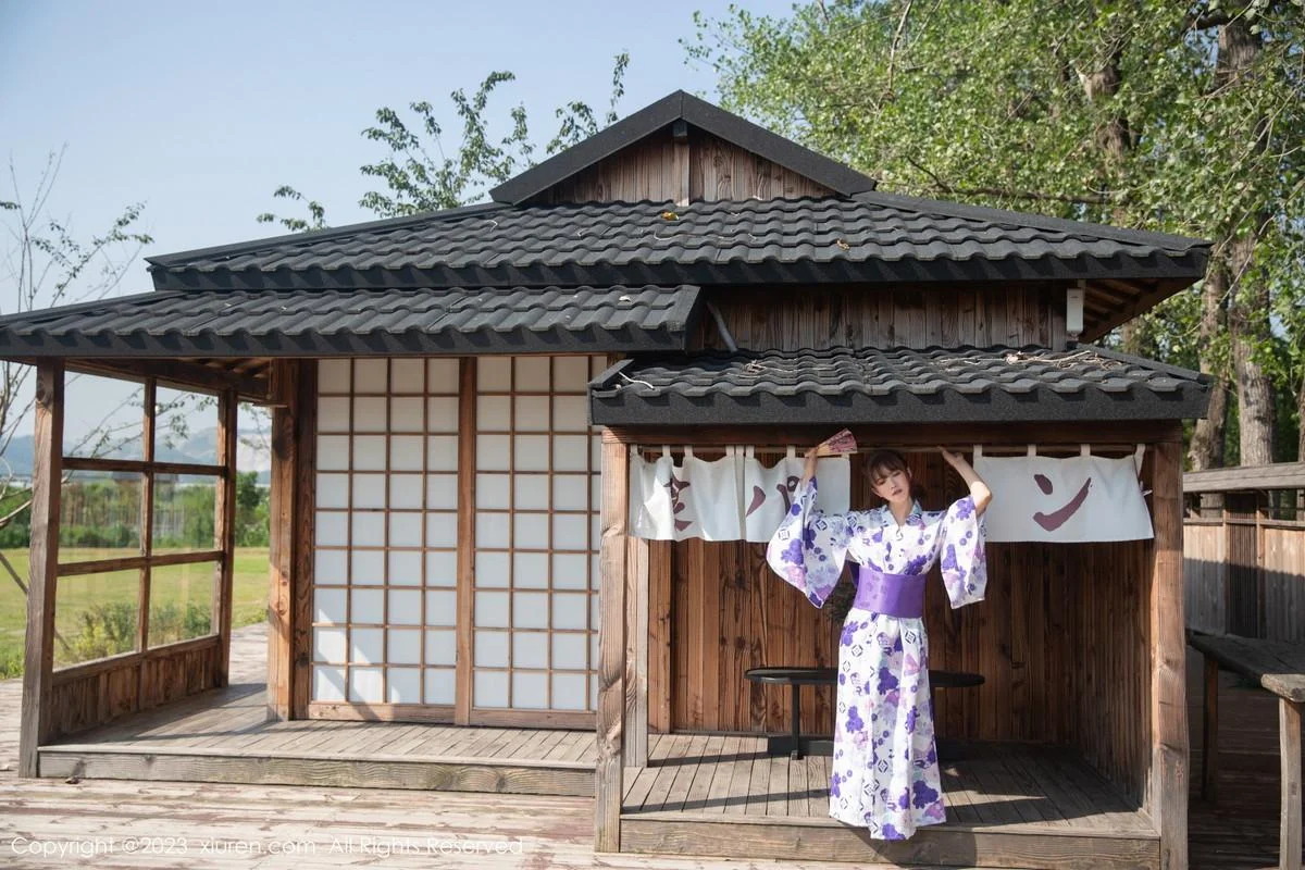 张思允Nice私房性感日式和服半脱露丰满身材撩人绝美写真 第 2 张