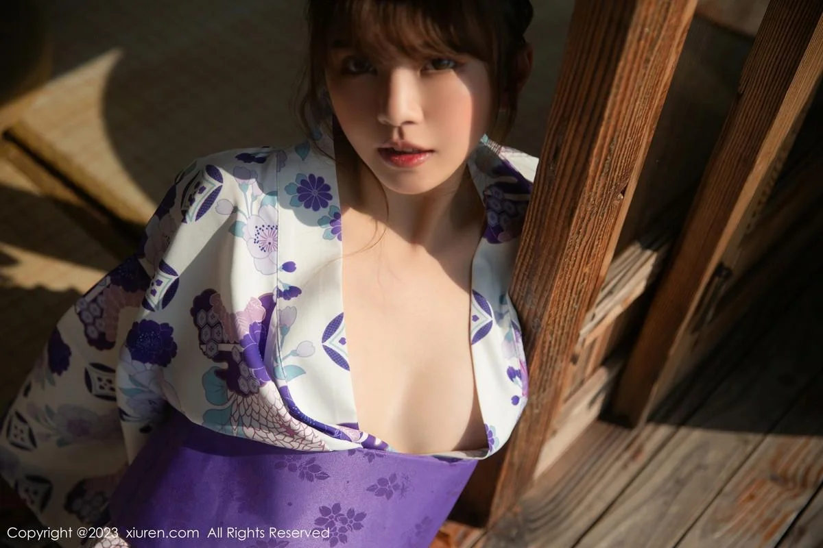 张思允Nice私房性感日式和服半脱露丰满身材撩人绝美写真 第 27 张