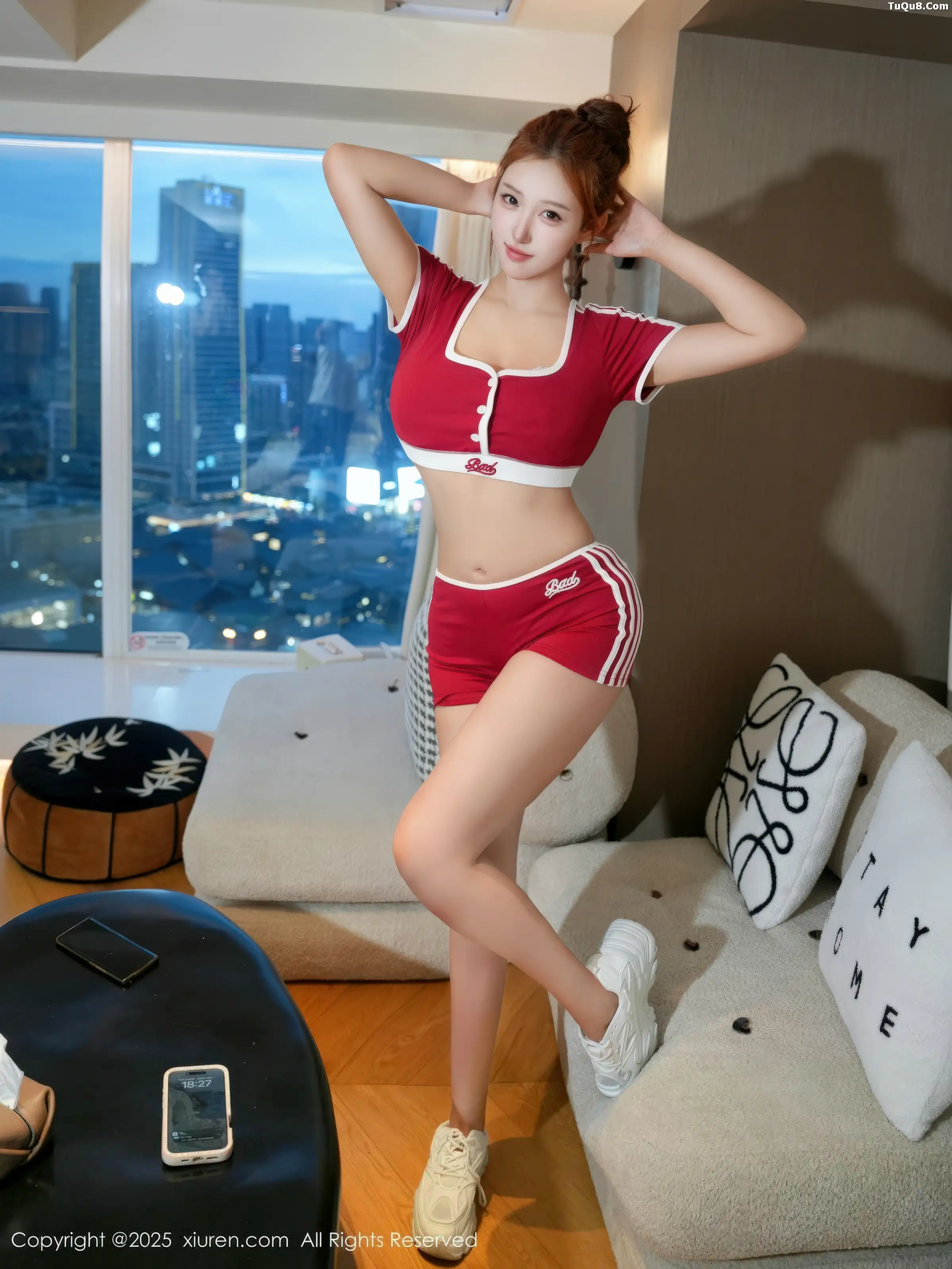 合集梨霜儿＆金允希Yuki私房性感姐妹花秀丰腴身材绝美写真 第 45 张