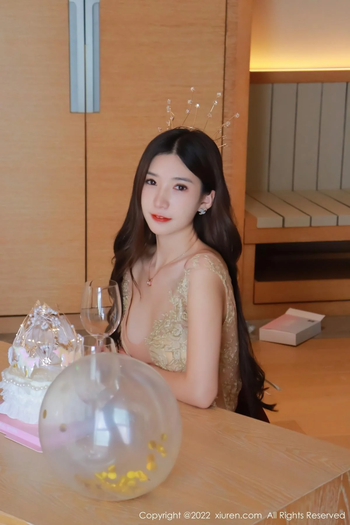 就是阿朱啊黑色轻透上衣配黑皮裙露情趣内衣惹火绝美写真 第 3 张