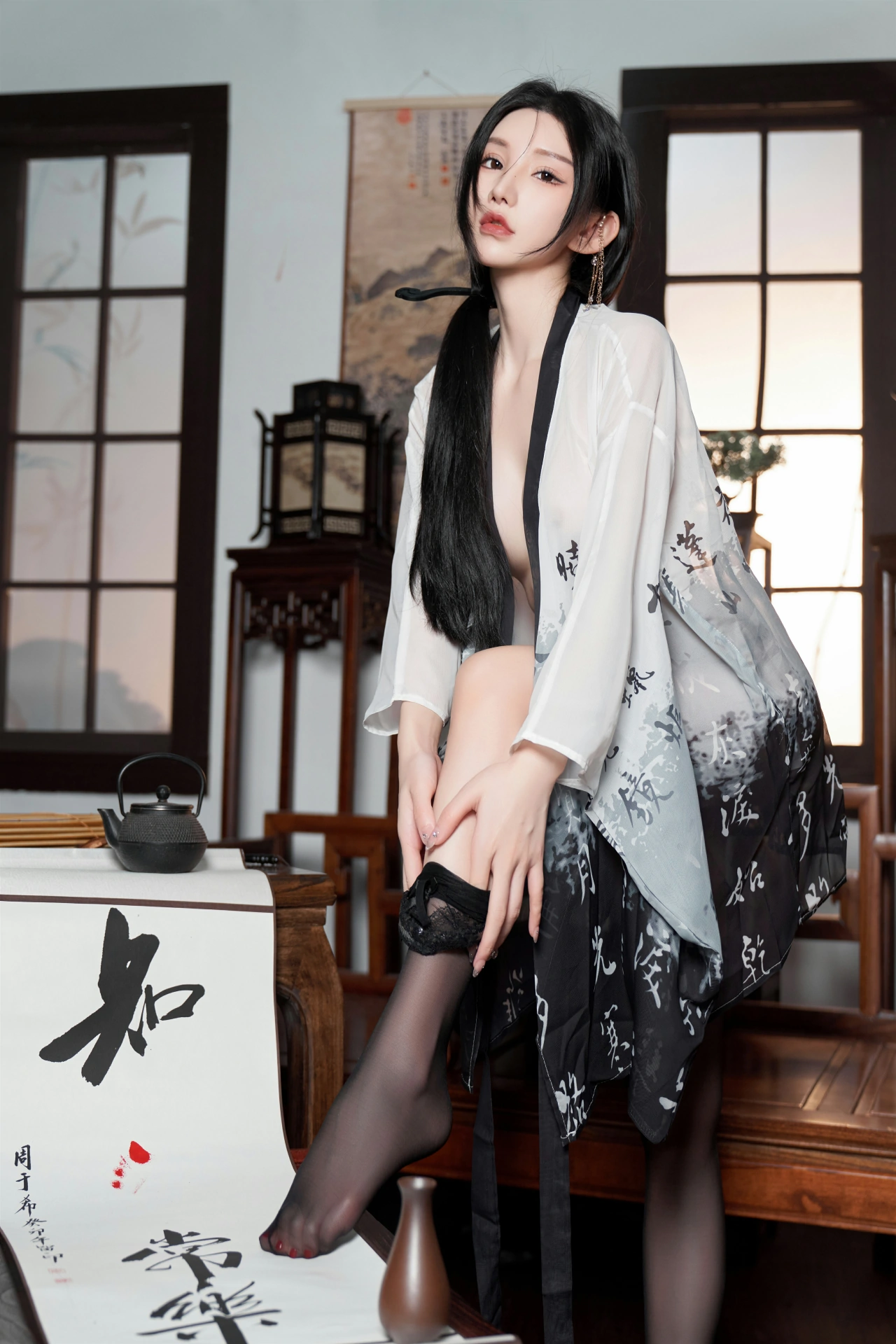 [秀人付费] 周于希Sally 诱人私拍福利 铃铛血滴子 第 70 张