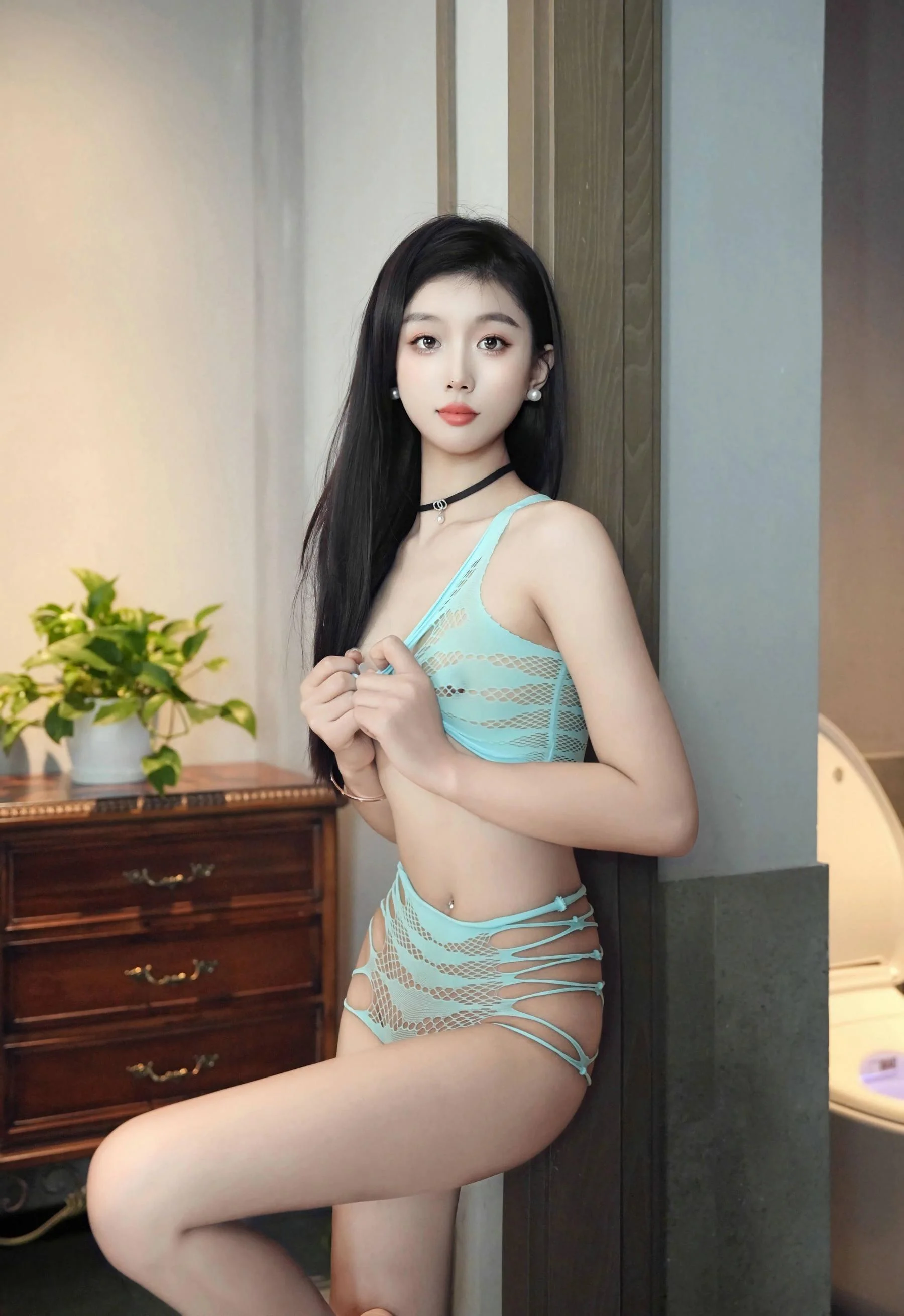 [秀人付费] 江念鱼 诱人私拍福利 绿色情趣 第 94 张