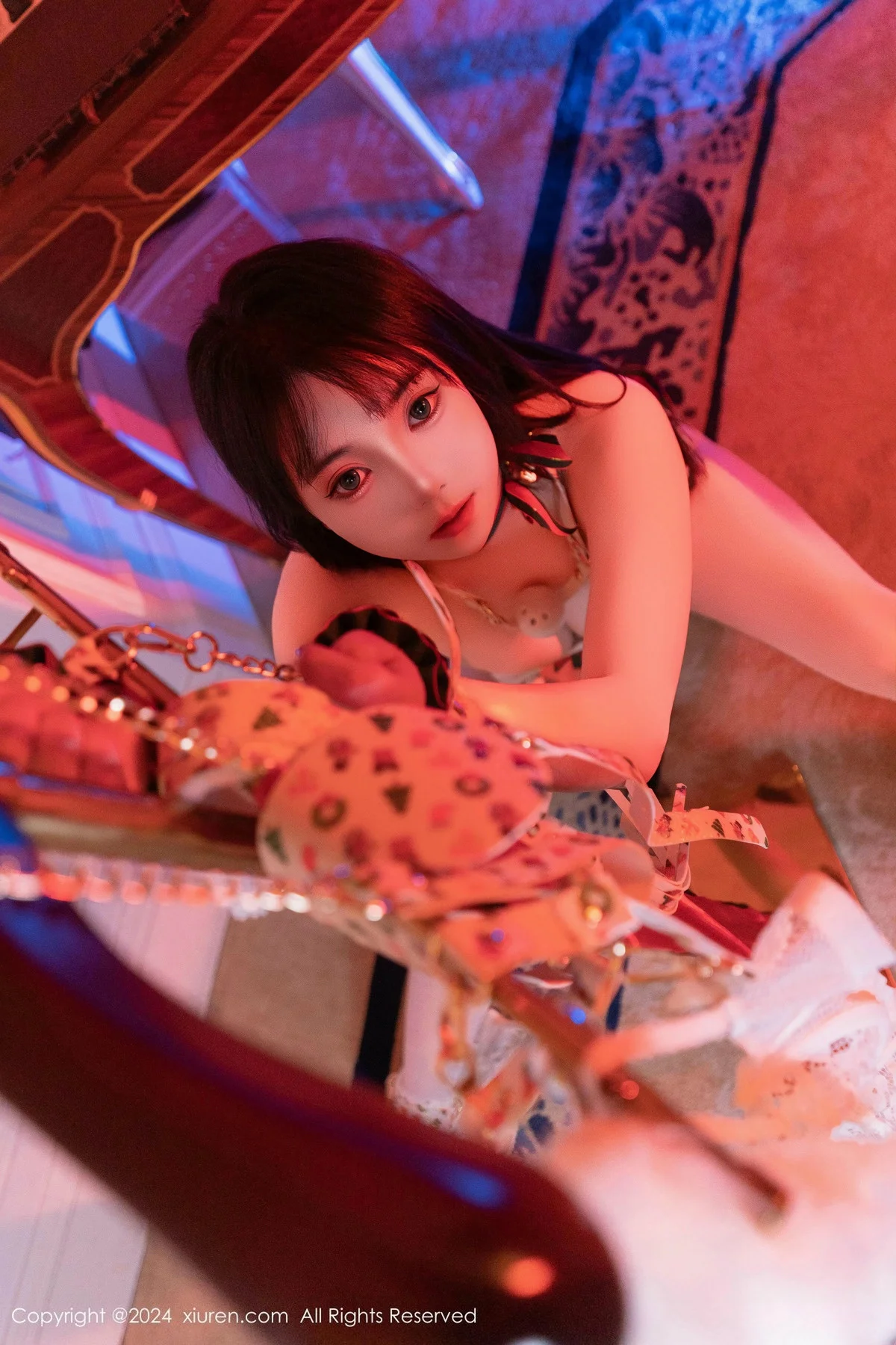 软情调教主题性感情趣服饰配超薄肉丝秀火辣身材绝美写真 第 83 张