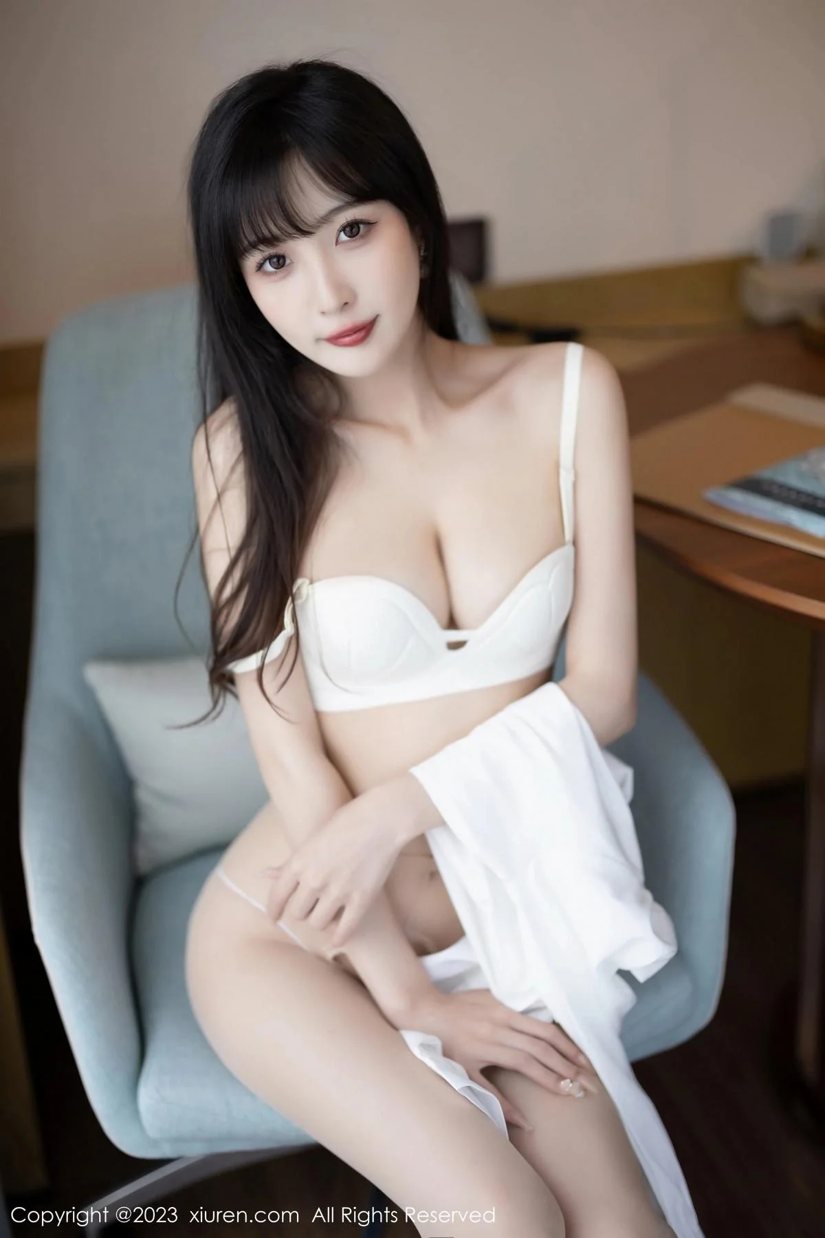 林星阑半脱露性感白色内衣配原色丝袜秀曼妙身姿绝美写真 第 31 张
