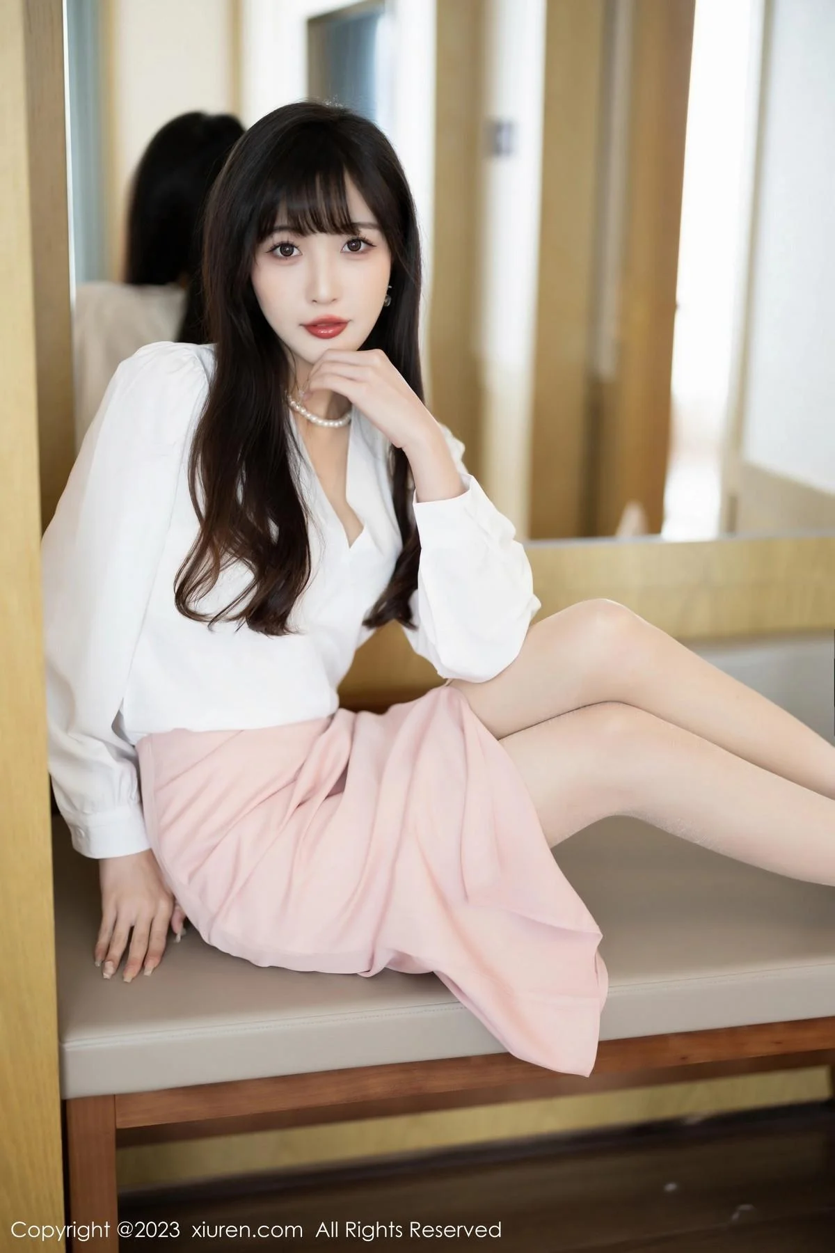 林星阑半脱露性感白色内衣配原色丝袜秀曼妙身姿绝美写真 第 9 张