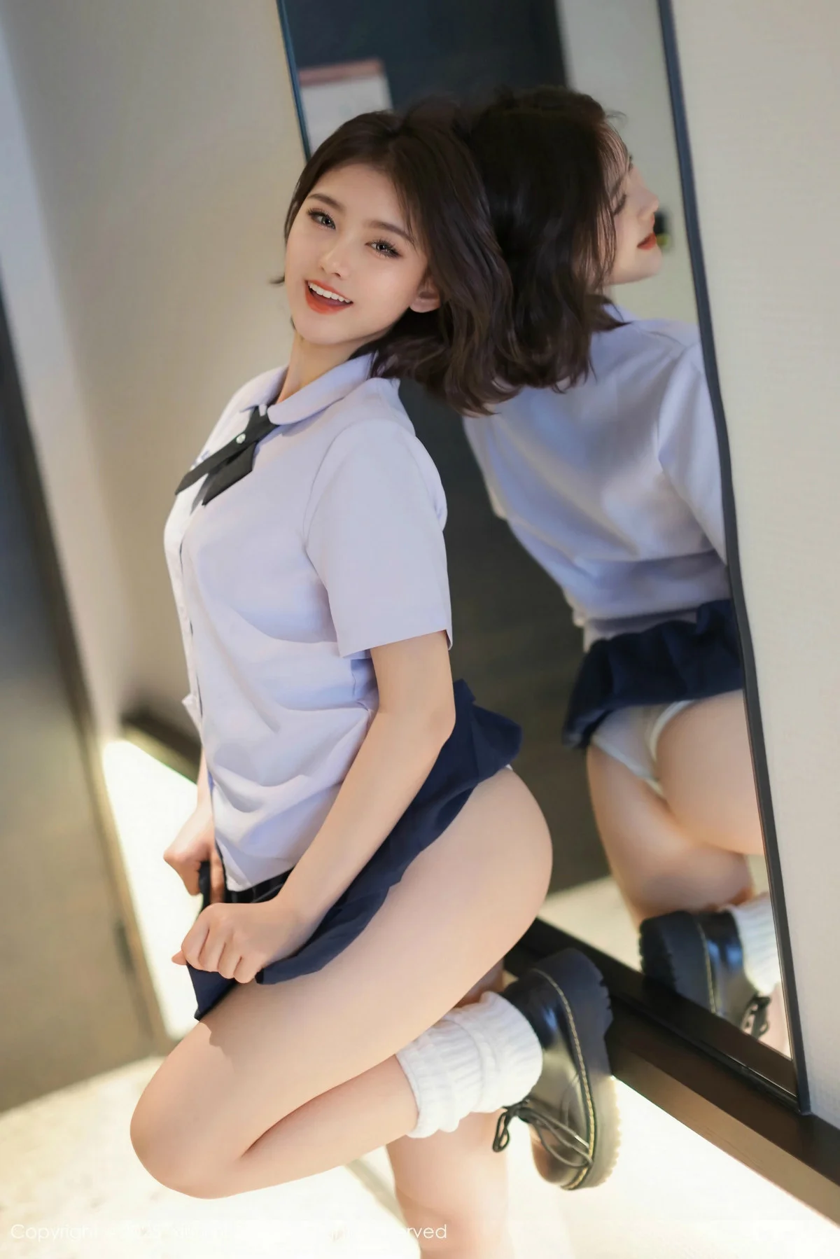 小橘子orange私房情趣捆绑性感JK制服秀曼妙身姿绝美写真 第 45 张