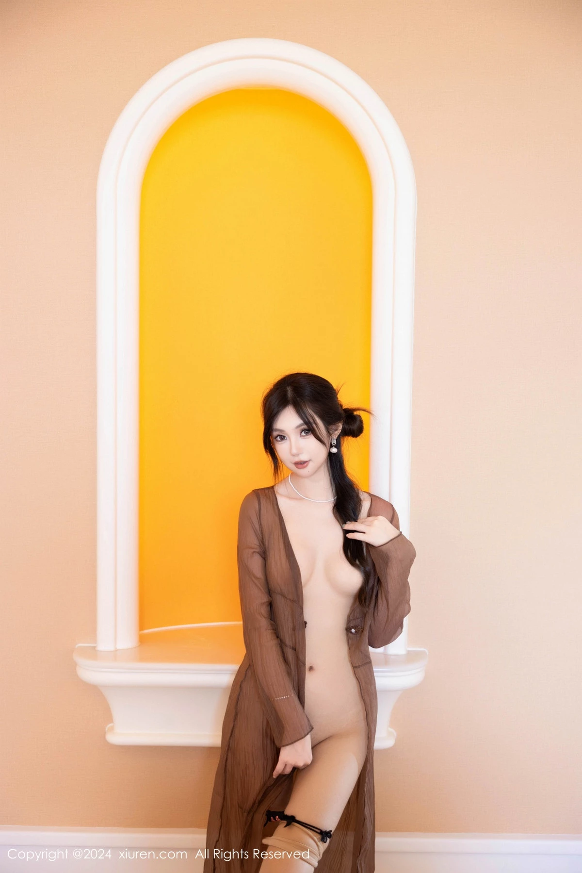 绮里嘉ula性感带图案短裙配闪亮肉丝秀曼妙身姿绝美写真 第 154 张