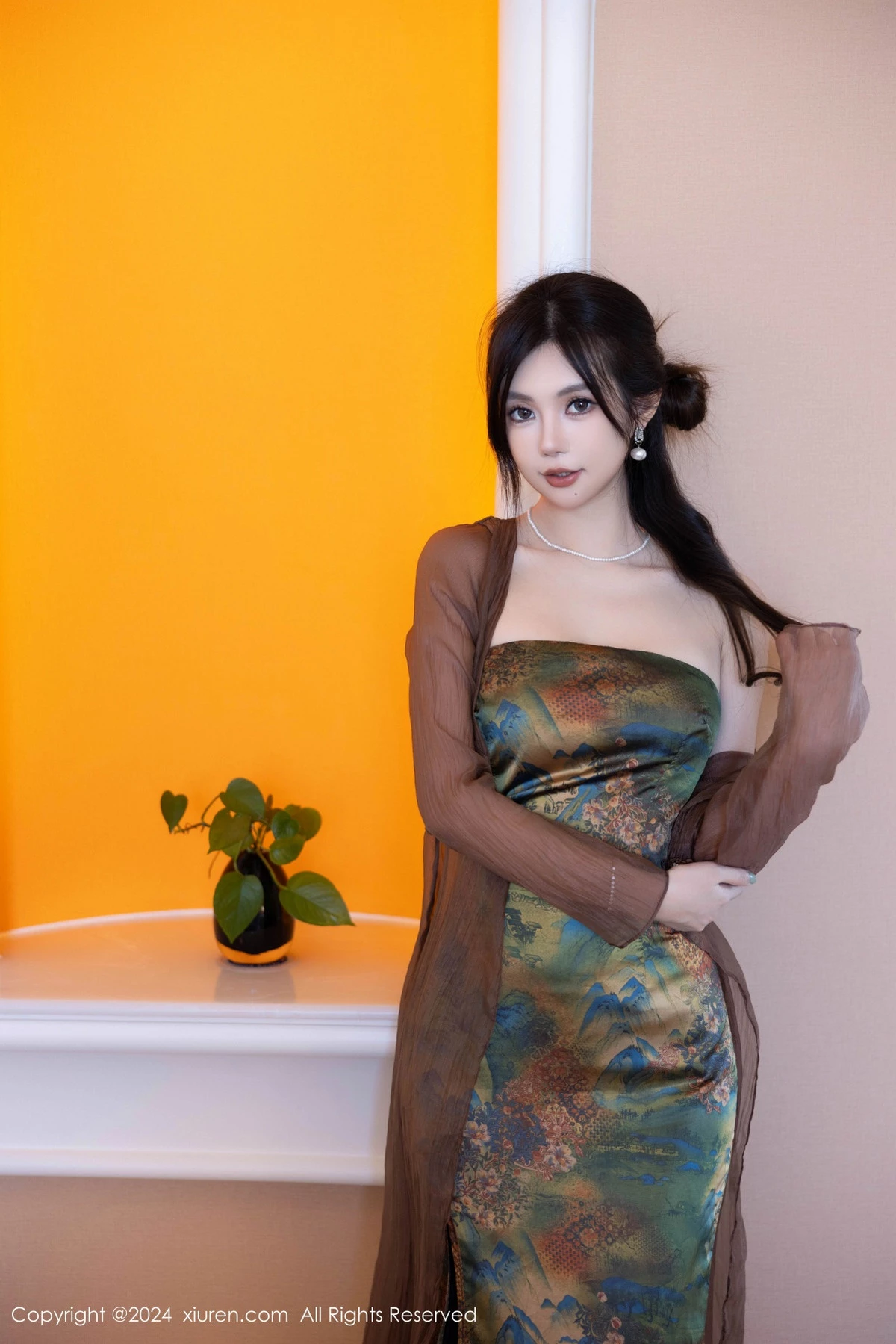 绮里嘉ula性感带图案短裙配闪亮肉丝秀曼妙身姿绝美写真 第 32 张