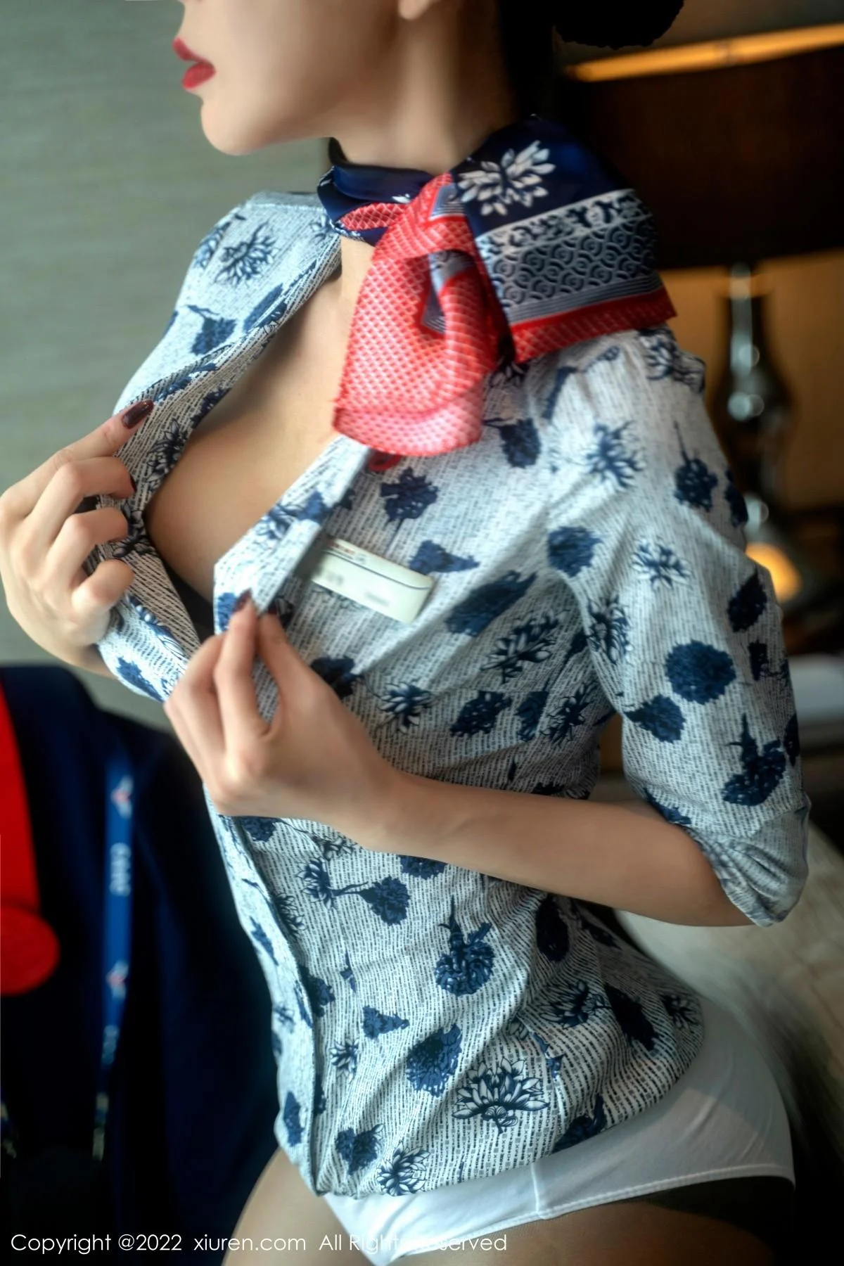 陈怡曼御姐空乘系列私房半脱露透视内衣秀惹火身材绝美写真 第 29 张