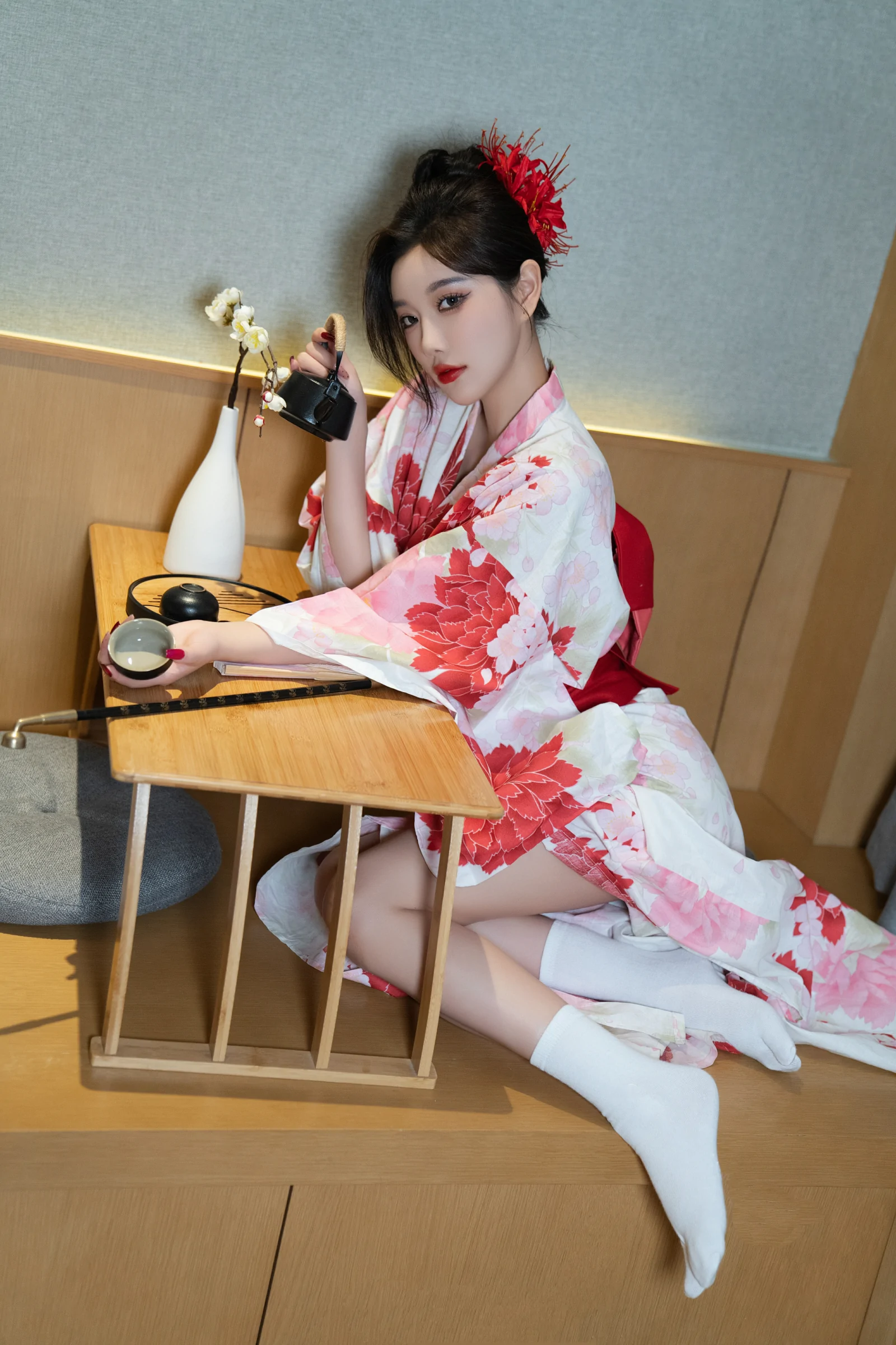 [秀人付费] 杨晨晨Yome 诱人私拍福利 和服日系风 第 100 张