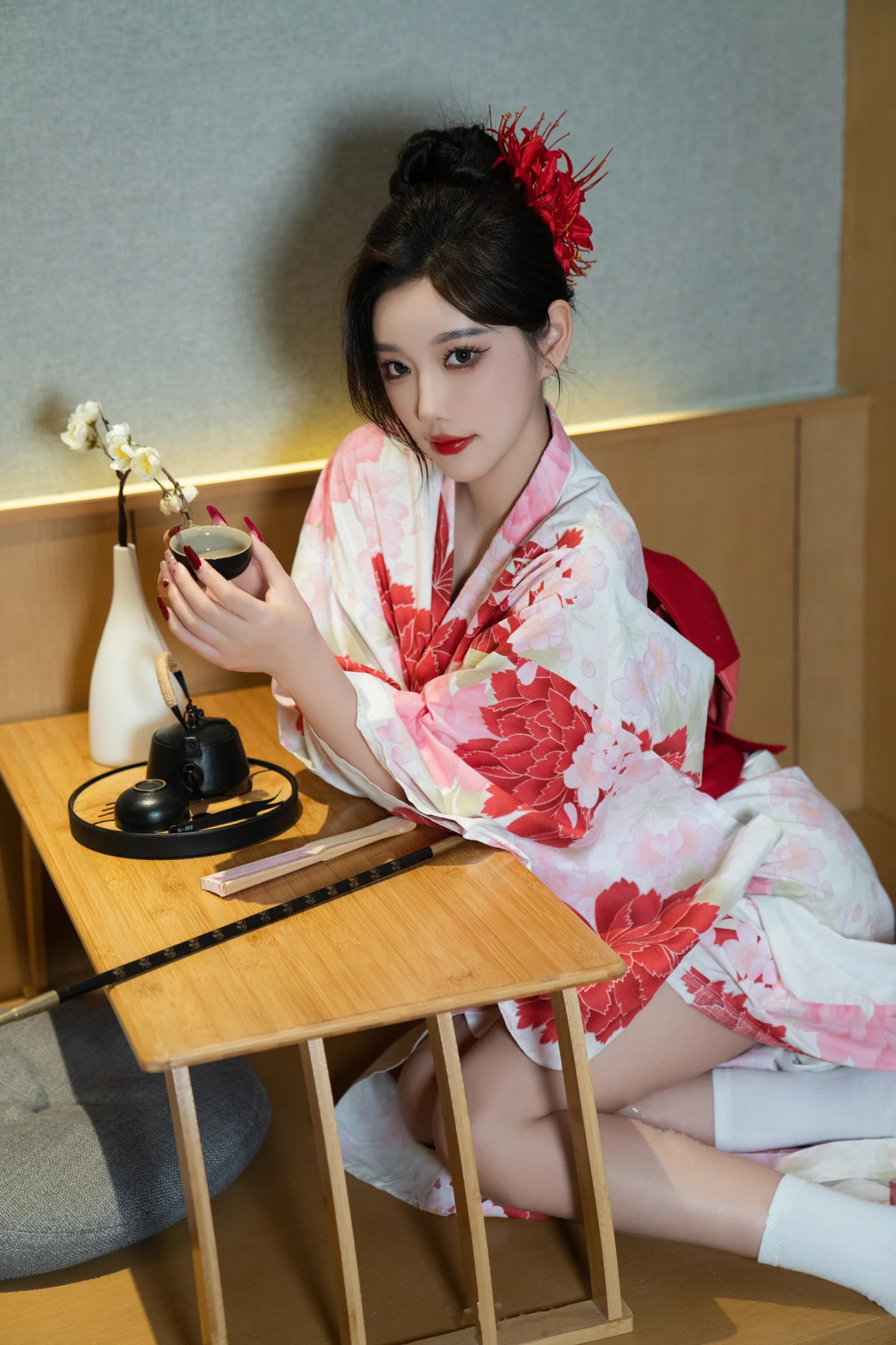 [秀人付费] 杨晨晨Yome 诱人私拍福利 和服日系风 第 101 张