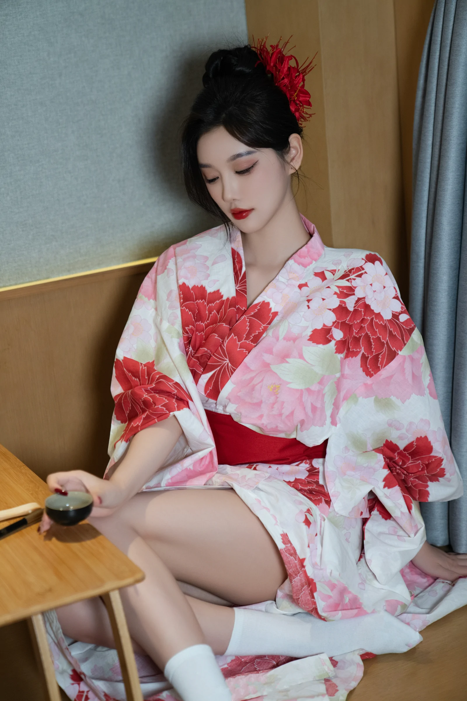 [秀人付费] 杨晨晨Yome 诱人私拍福利 和服日系风 第 106 张