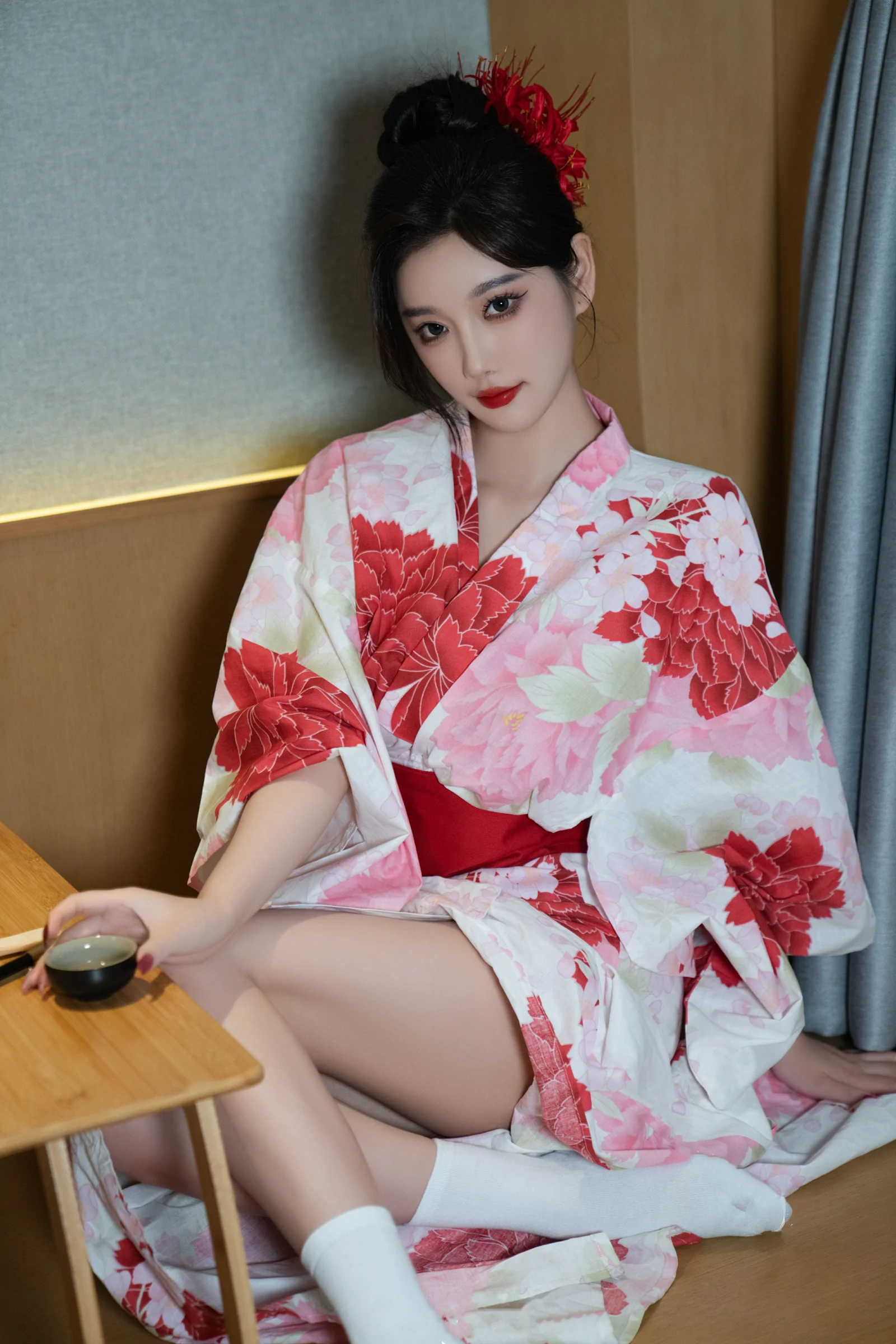[秀人付费] 杨晨晨Yome 诱人私拍福利 和服日系风 第 108 张