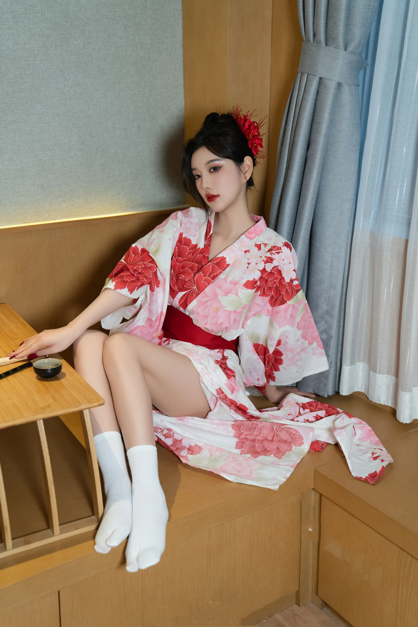 [秀人付费] 杨晨晨Yome 诱人私拍福利 和服日系风 第 109 张