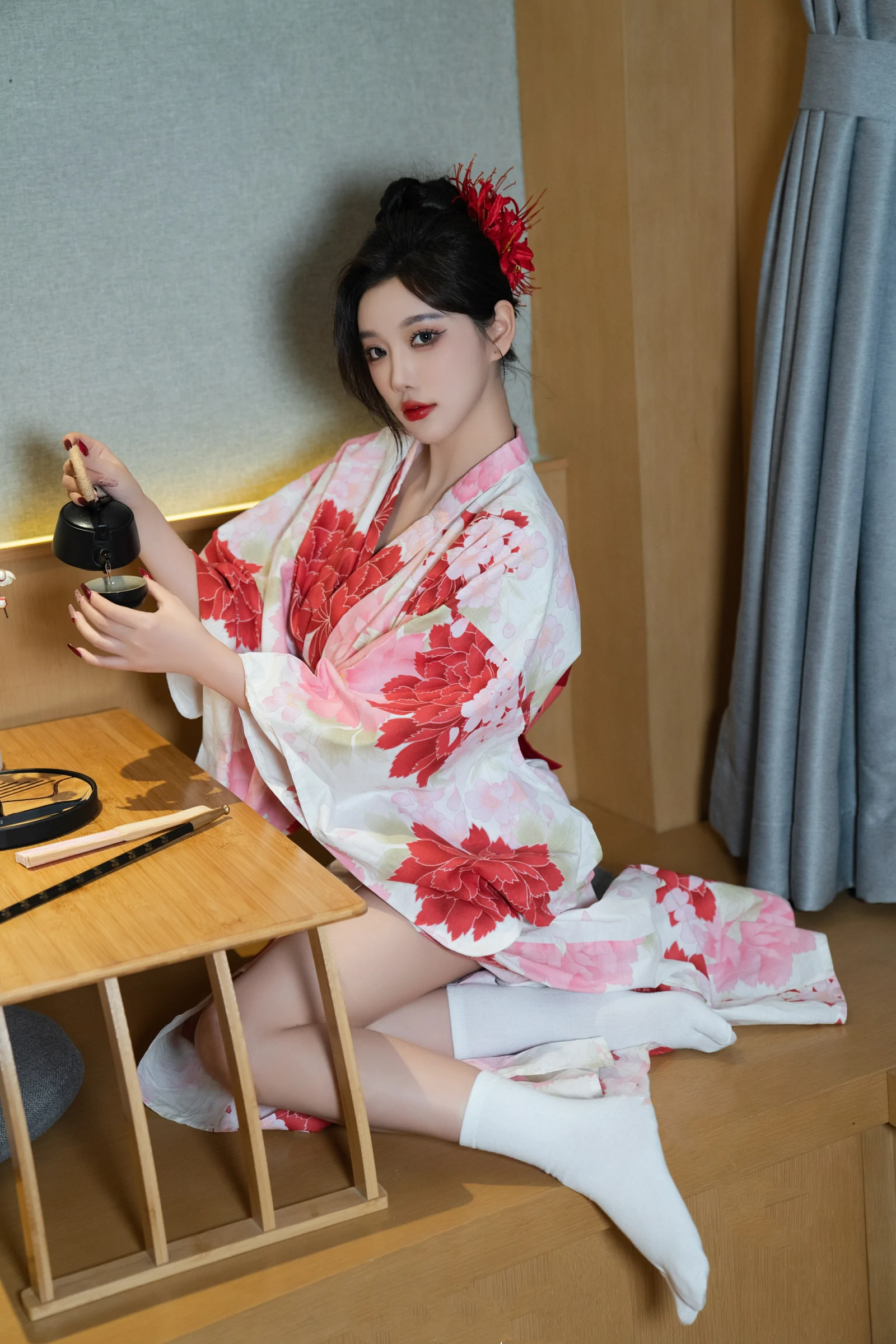 [秀人付费] 杨晨晨Yome 诱人私拍福利 和服日系风 第 112 张