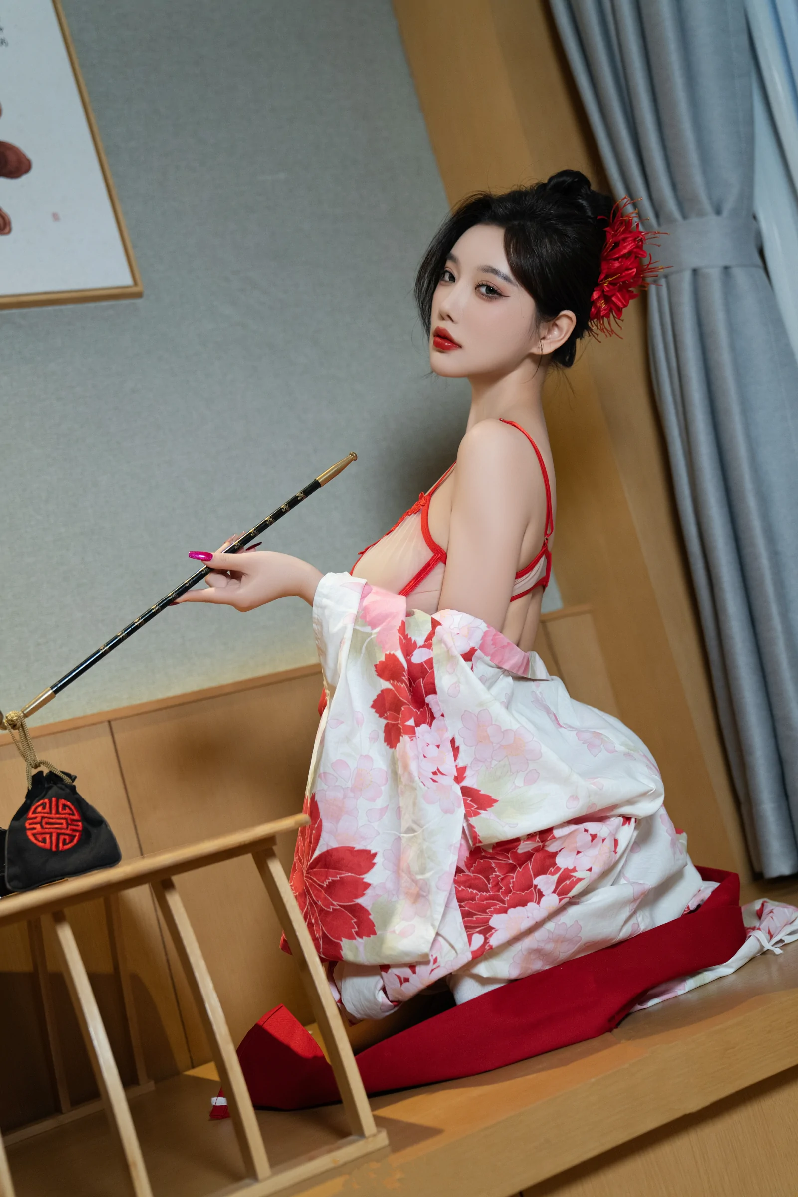 [秀人付费] 杨晨晨Yome 诱人私拍福利 和服日系风 第 192 张