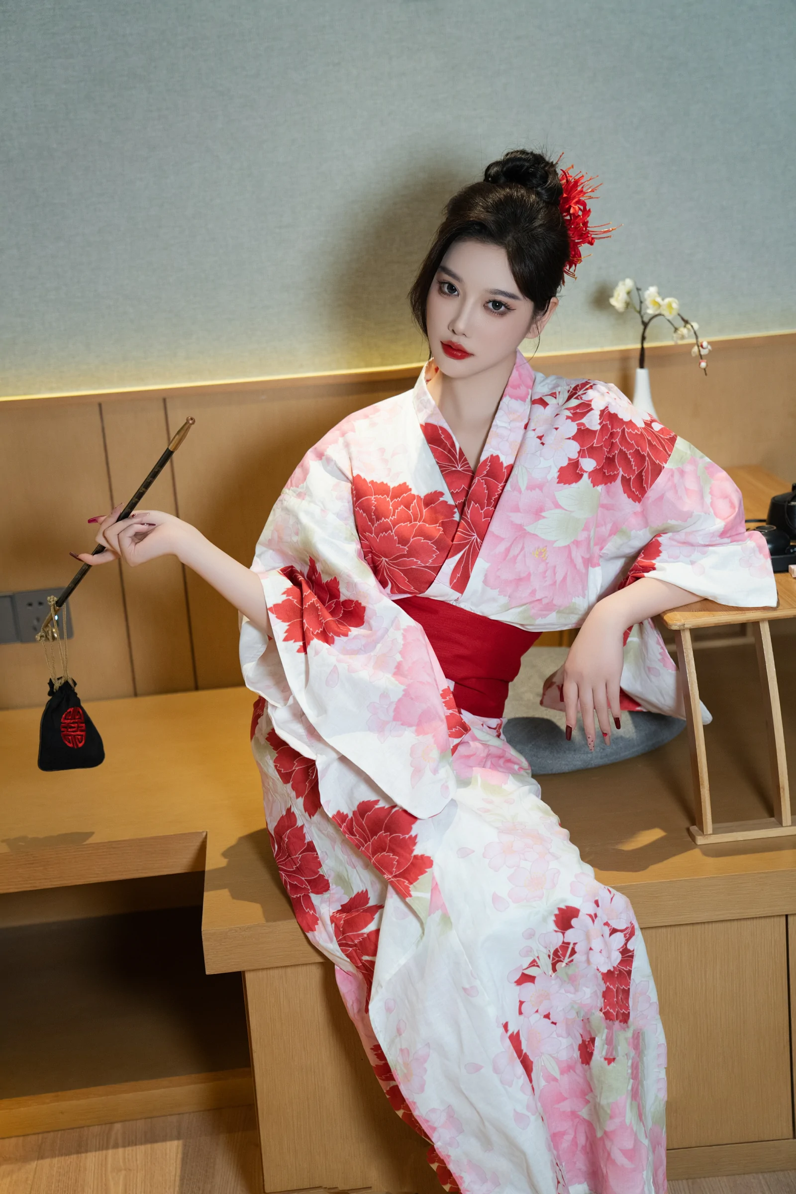 [秀人付费] 杨晨晨Yome 诱人私拍福利 和服日系风 第 39 张