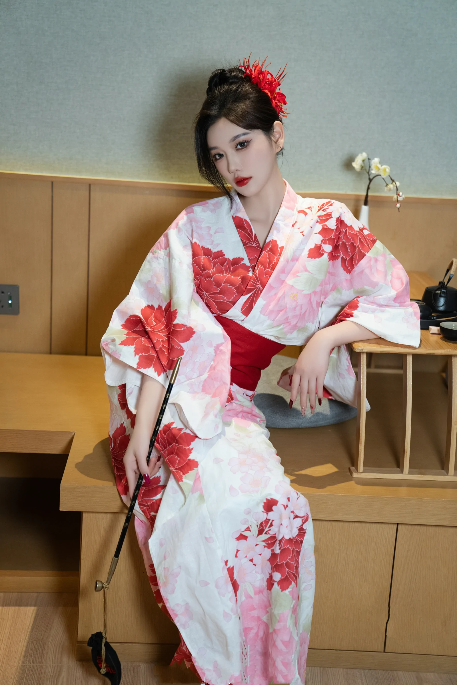 [秀人付费] 杨晨晨Yome 诱人私拍福利 和服日系风 第 41 张