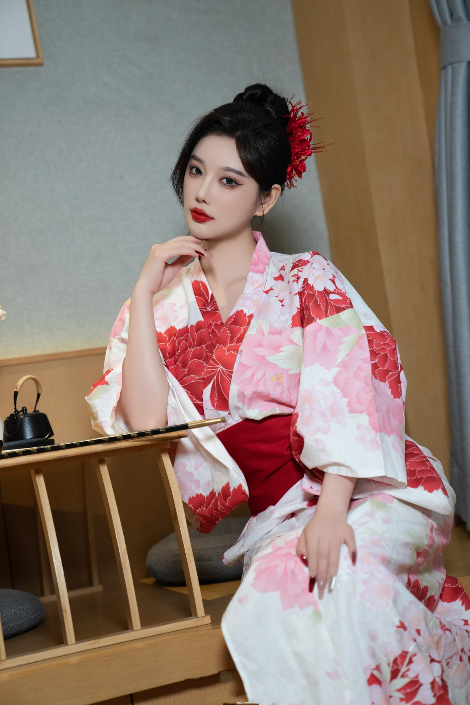 [秀人付费] 杨晨晨Yome 诱人私拍福利 和服日系风 第 50 张