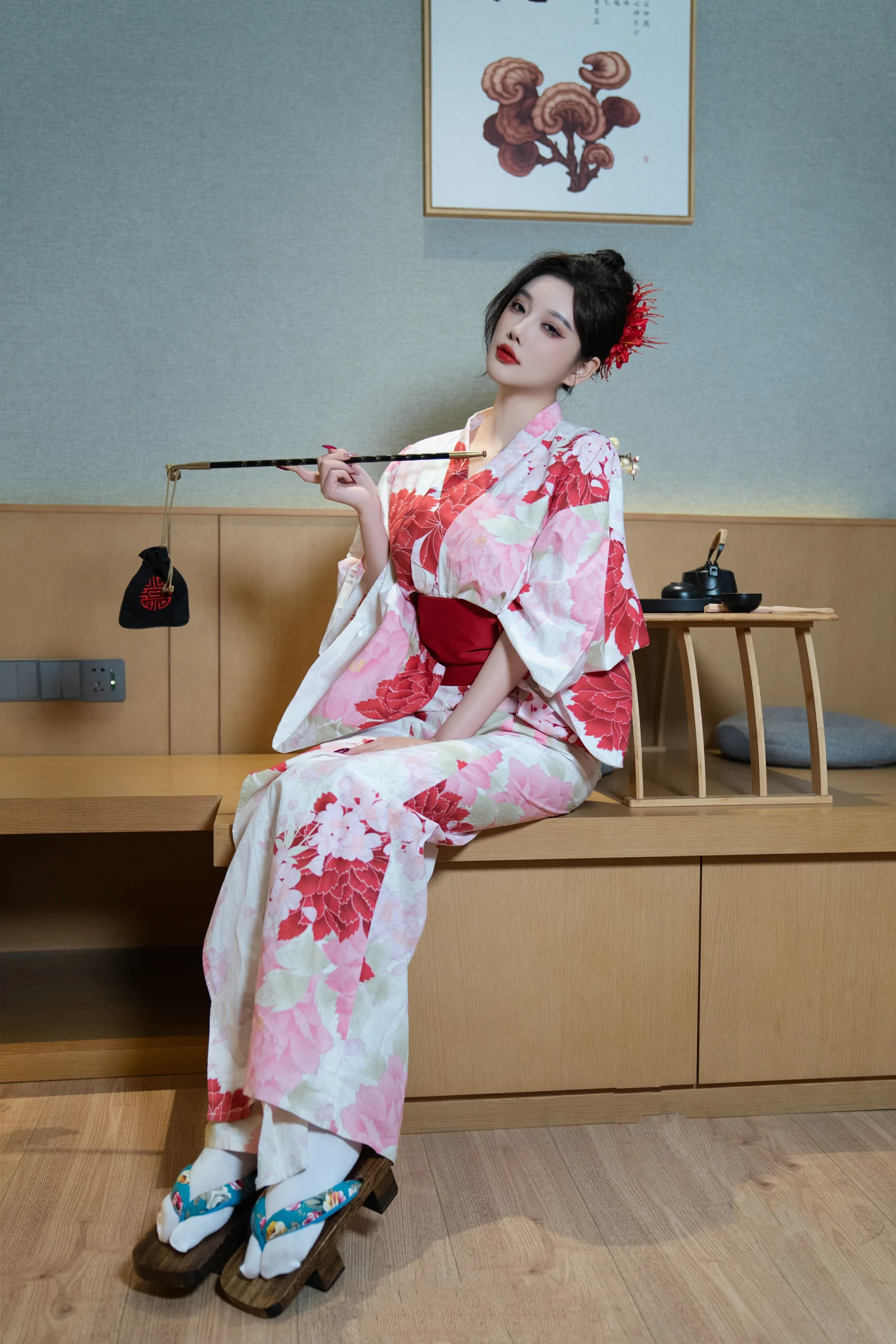 [秀人付费] 杨晨晨Yome 诱人私拍福利 和服日系风 第 55 张