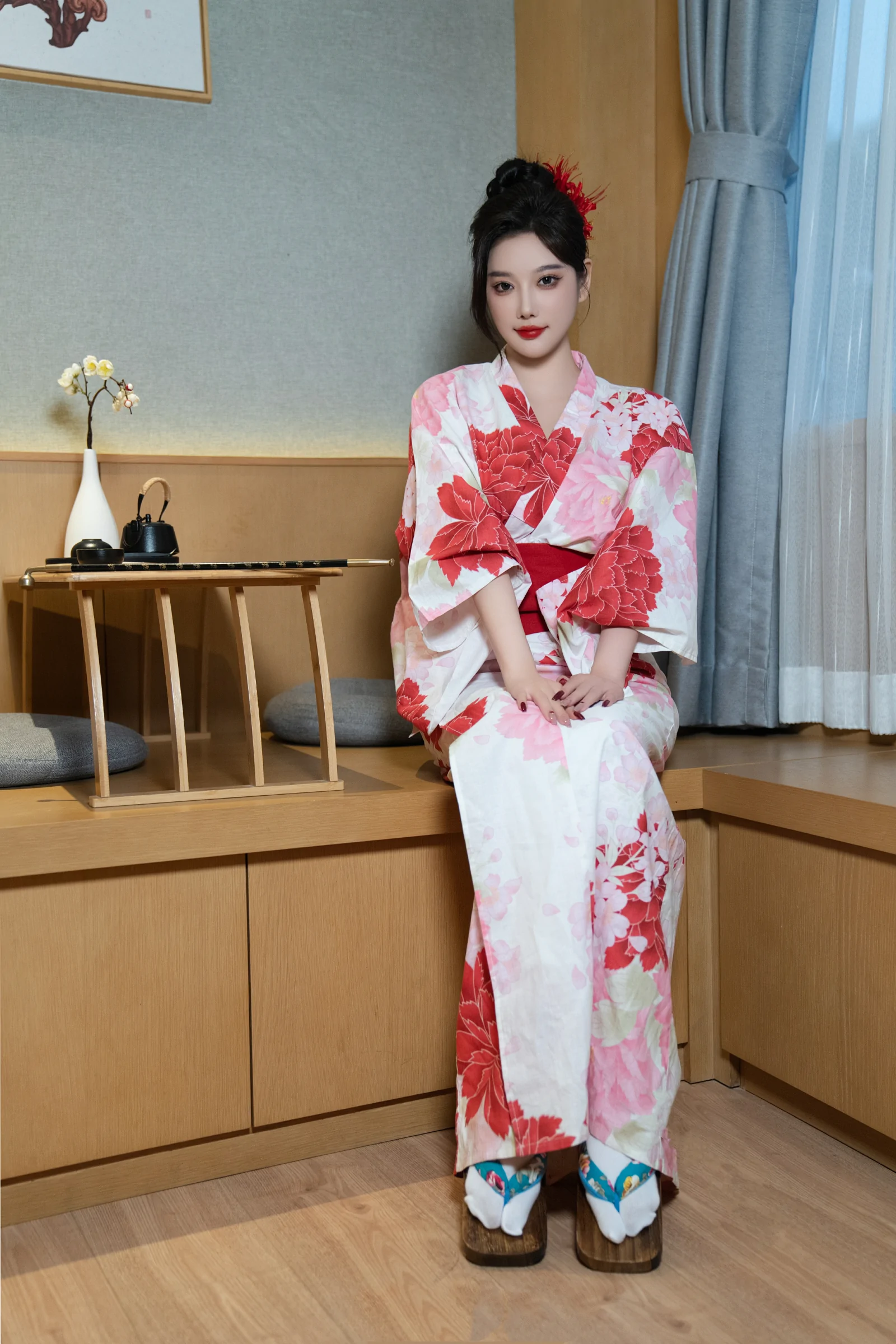 [秀人付费] 杨晨晨Yome 诱人私拍福利 和服日系风 第 57 张