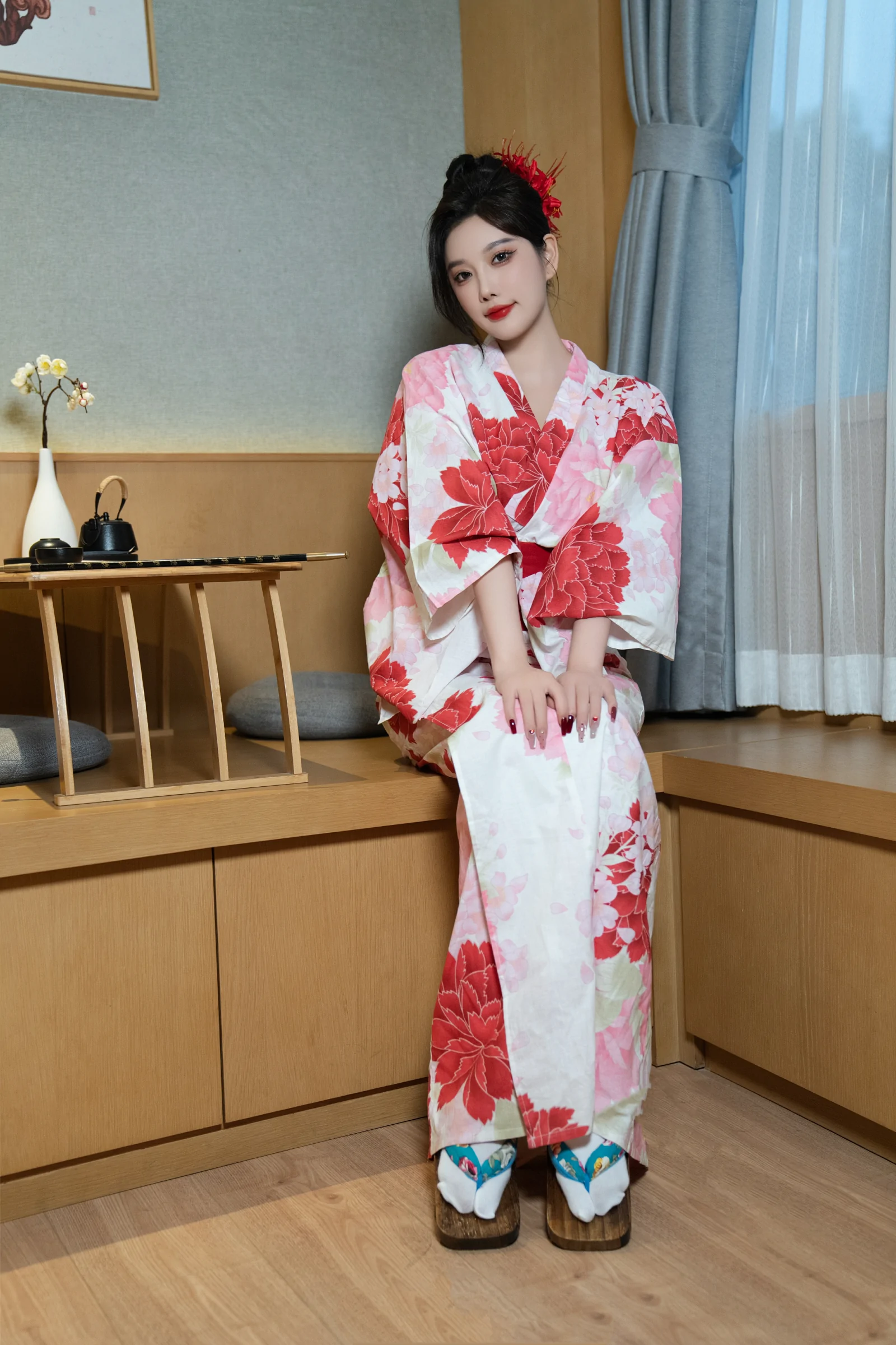[秀人付费] 杨晨晨Yome 诱人私拍福利 和服日系风 第 66 张
