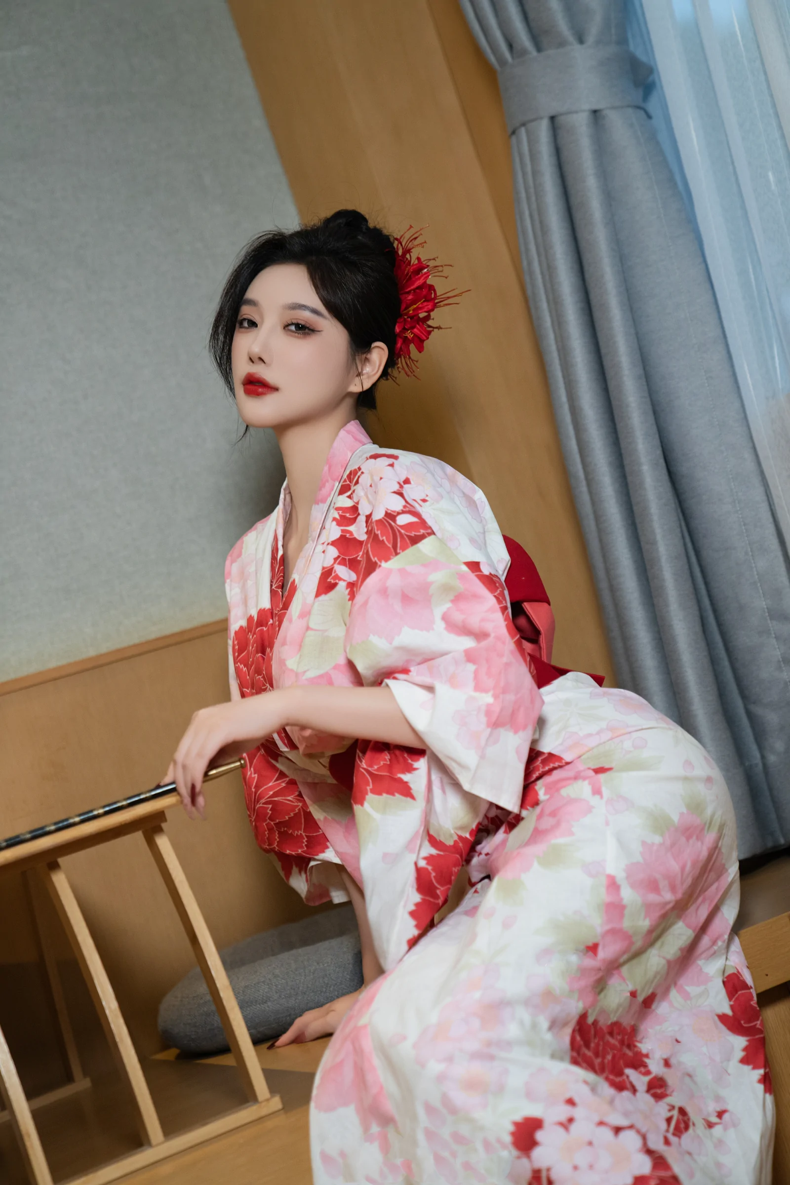 [秀人付费] 杨晨晨Yome 诱人私拍福利 和服日系风 第 68 张