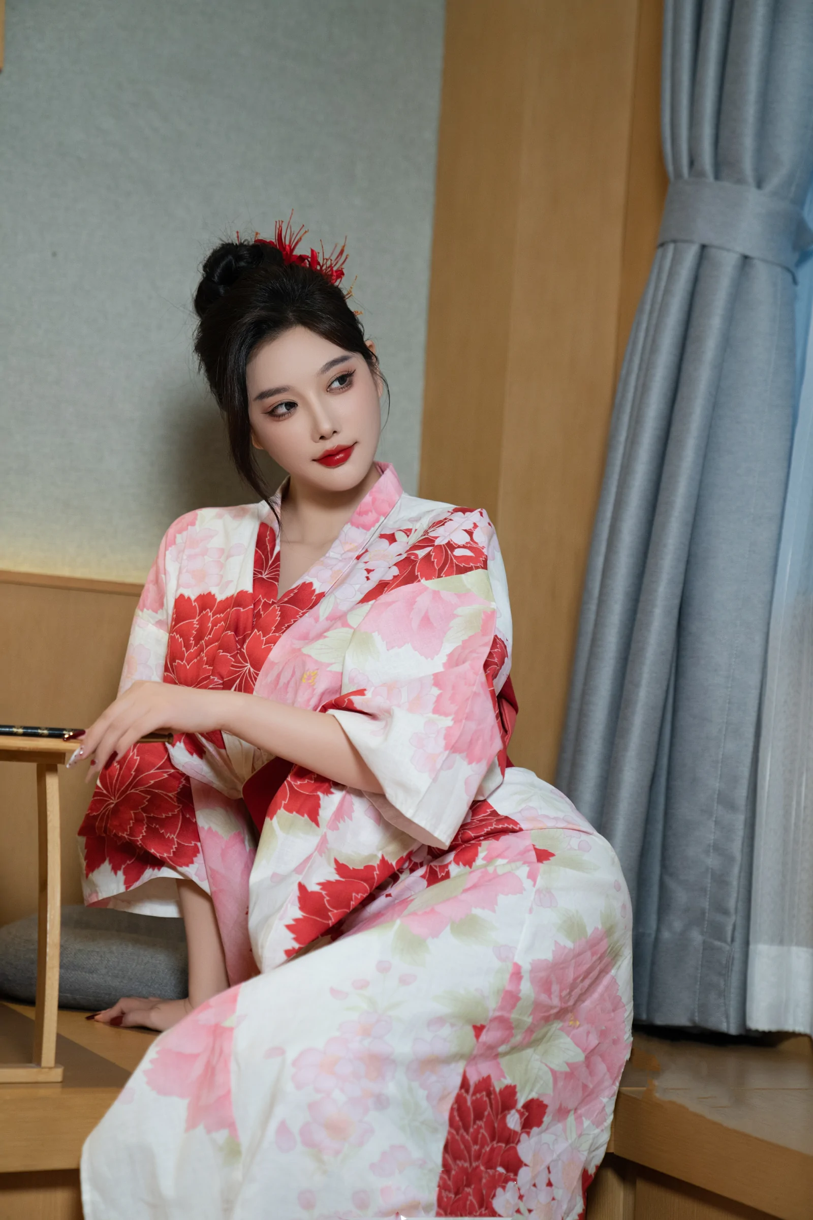 [秀人付费] 杨晨晨Yome 诱人私拍福利 和服日系风 第 69 张