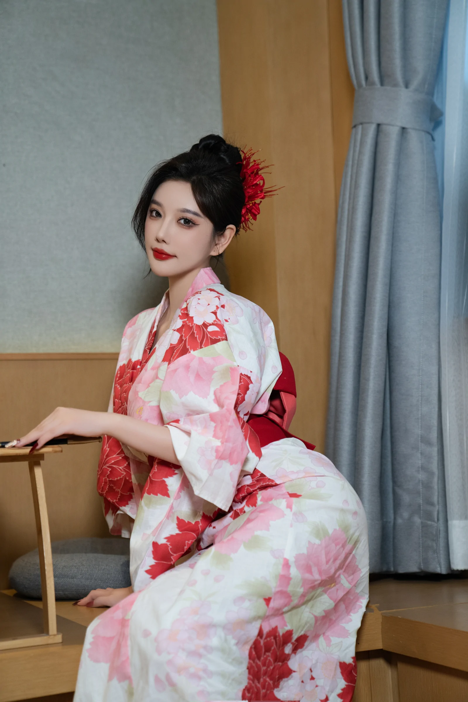 [秀人付费] 杨晨晨Yome 诱人私拍福利 和服日系风 第 71 张