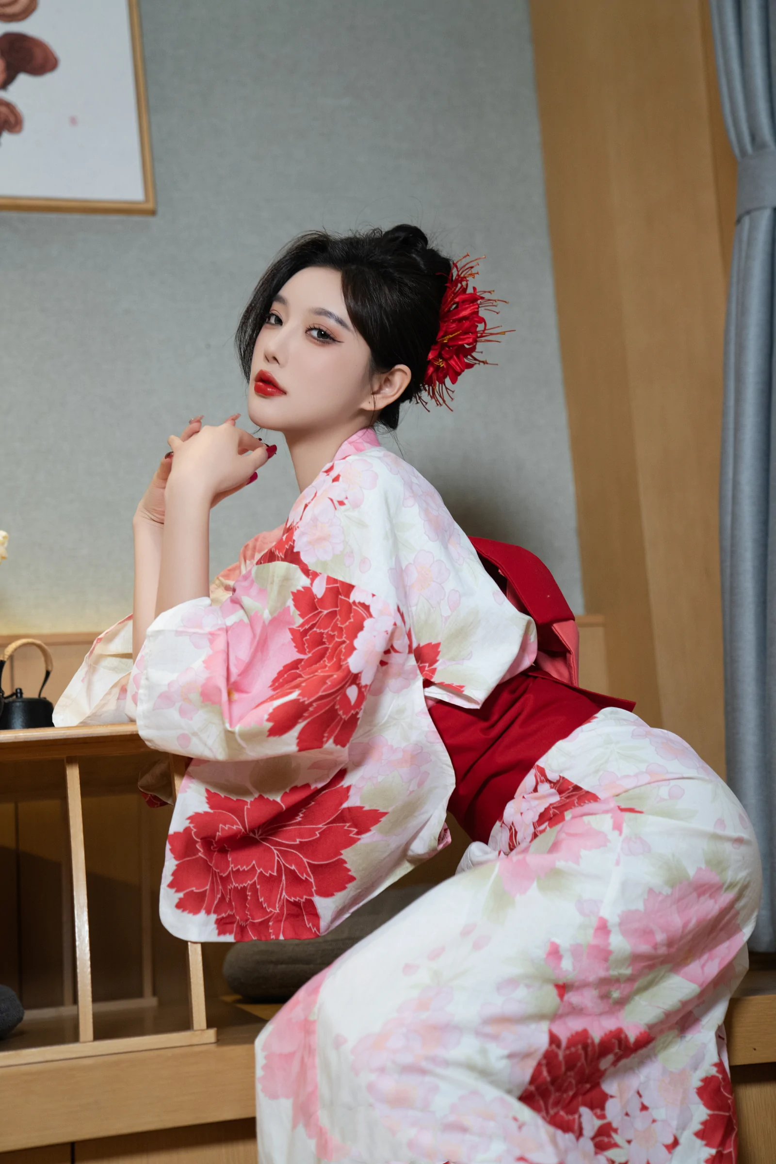 [秀人付费] 杨晨晨Yome 诱人私拍福利 和服日系风 第 78 张
