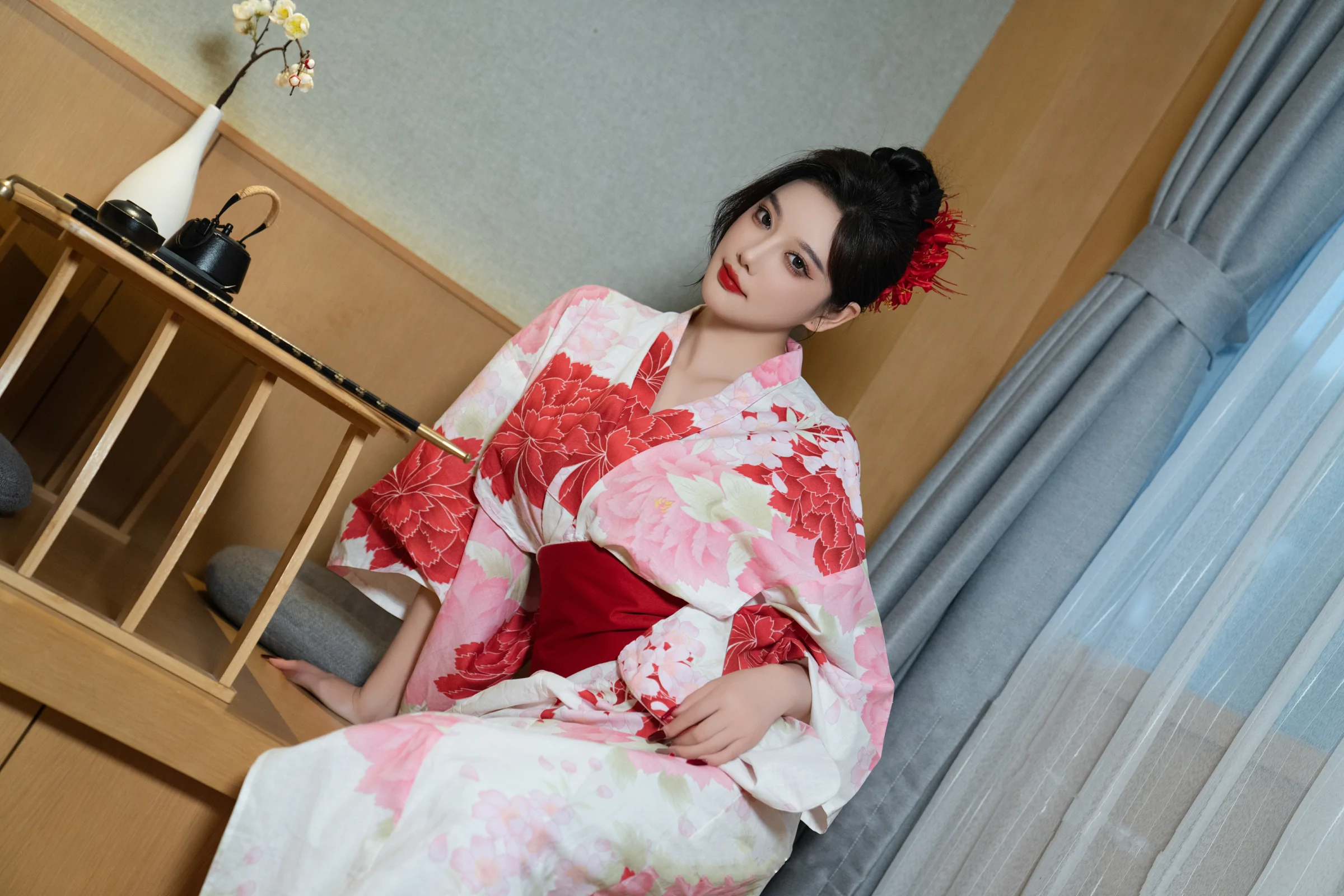 [秀人付费] 杨晨晨Yome 诱人私拍福利 和服日系风 第 80 张