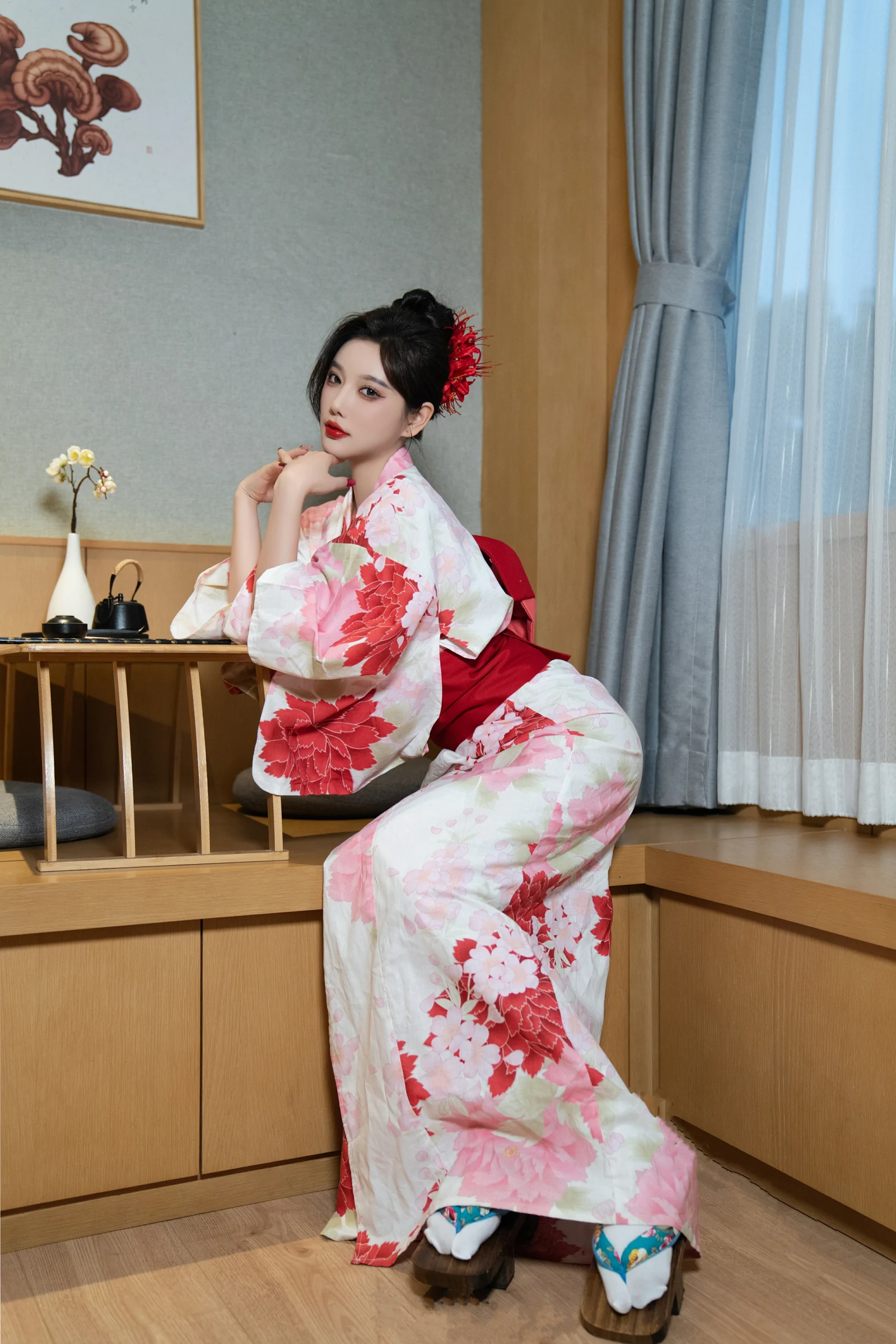 [秀人付费] 杨晨晨Yome 诱人私拍福利 和服日系风 第 82 张