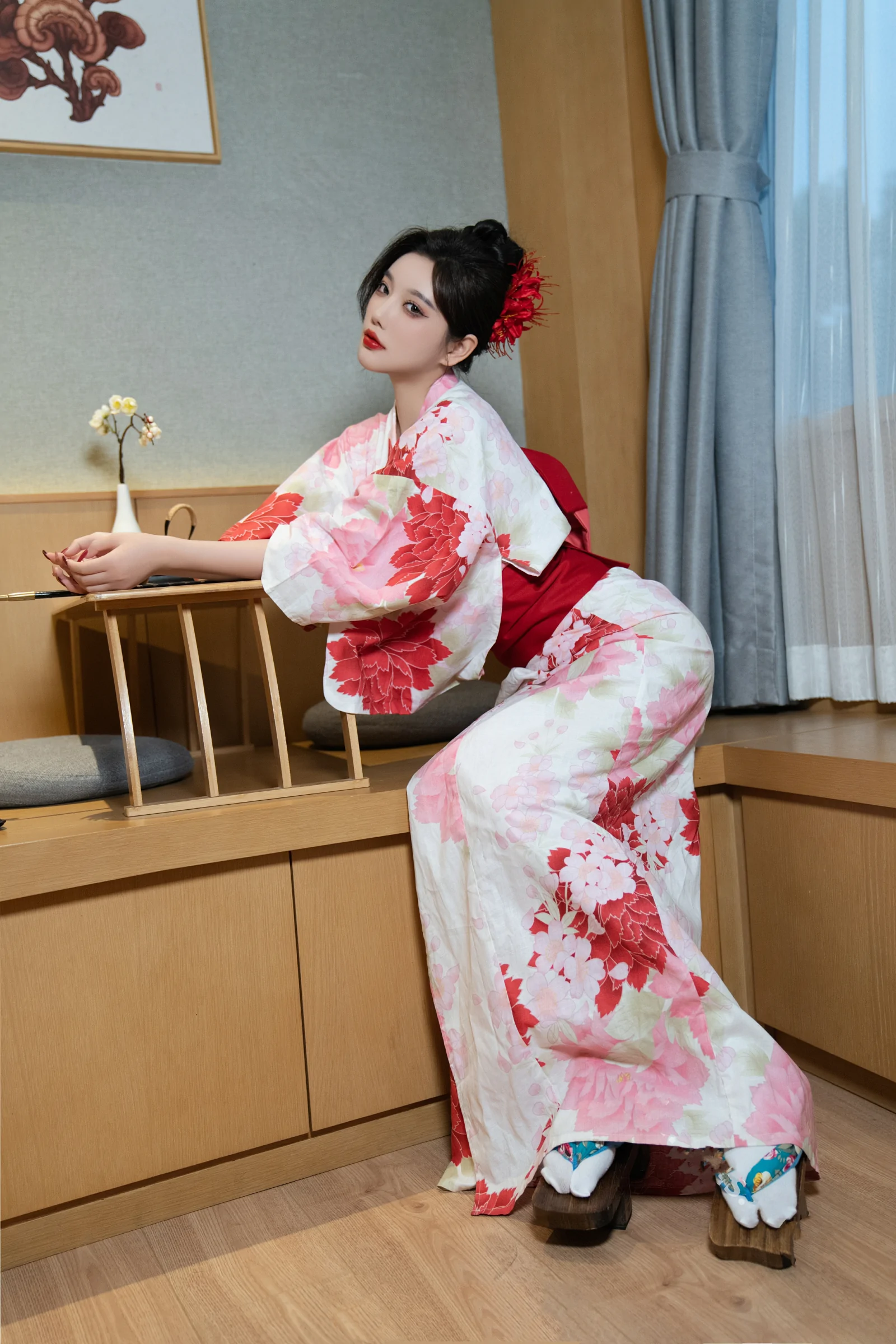 [秀人付费] 杨晨晨Yome 诱人私拍福利 和服日系风 第 83 张