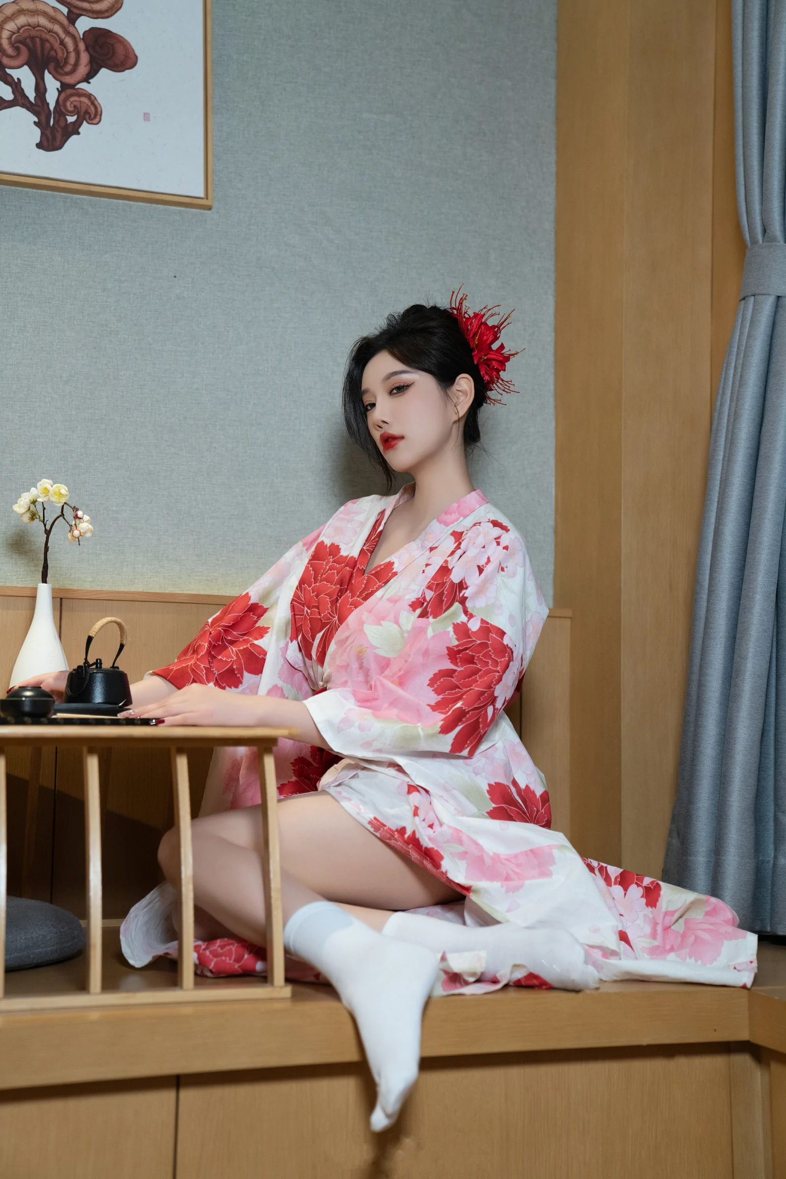 [秀人付费] 杨晨晨Yome 诱人私拍福利 和服日系风 第 85 张