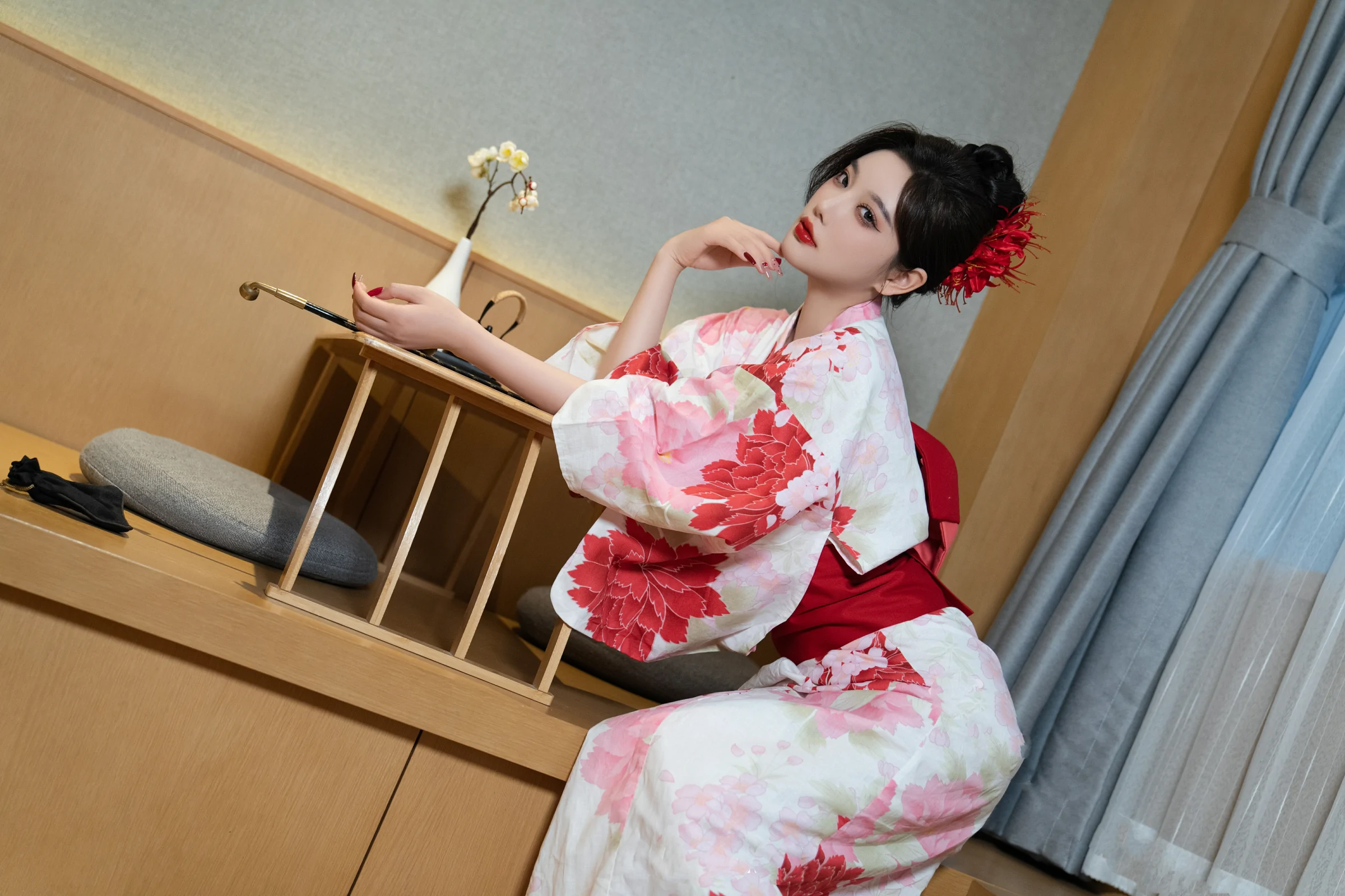 [秀人付费] 杨晨晨Yome 诱人私拍福利 和服日系风 第 87 张