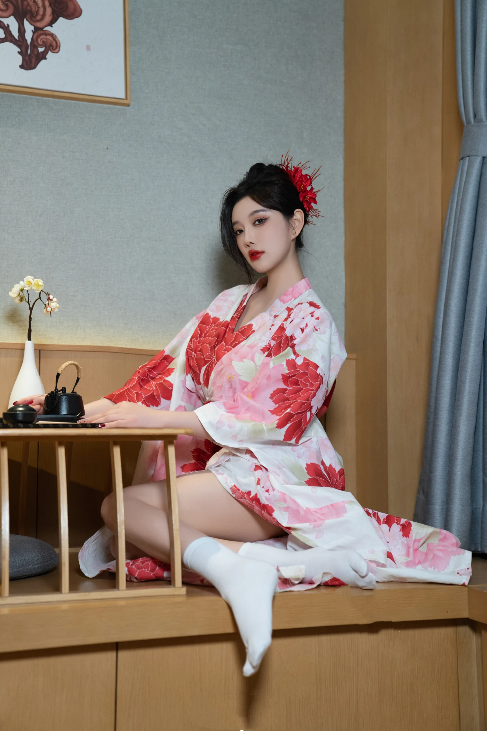 [秀人付费] 杨晨晨Yome 诱人私拍福利 和服日系风 第 90 张