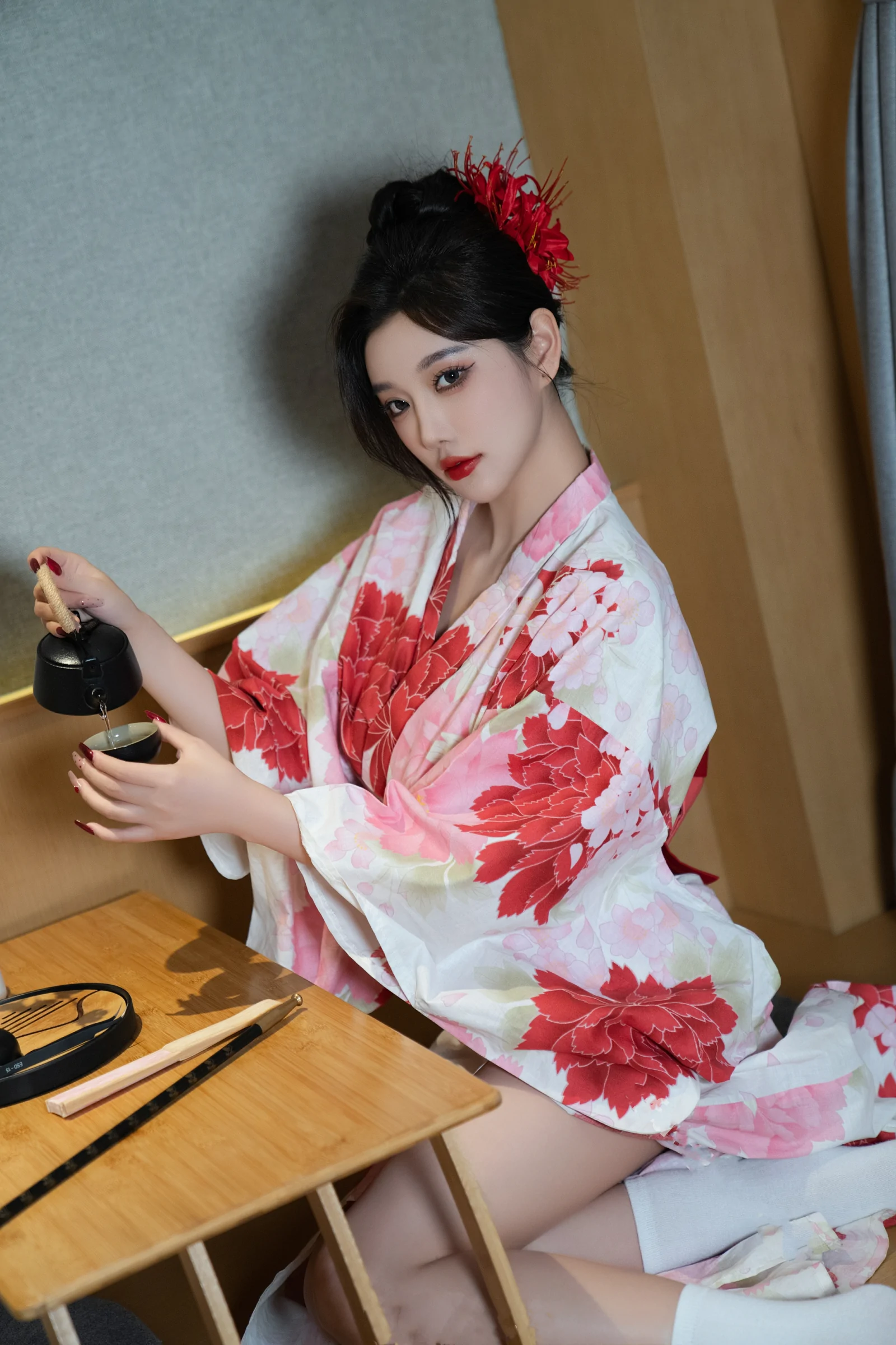 [秀人付费] 杨晨晨Yome 诱人私拍福利 和服日系风 第 93 张