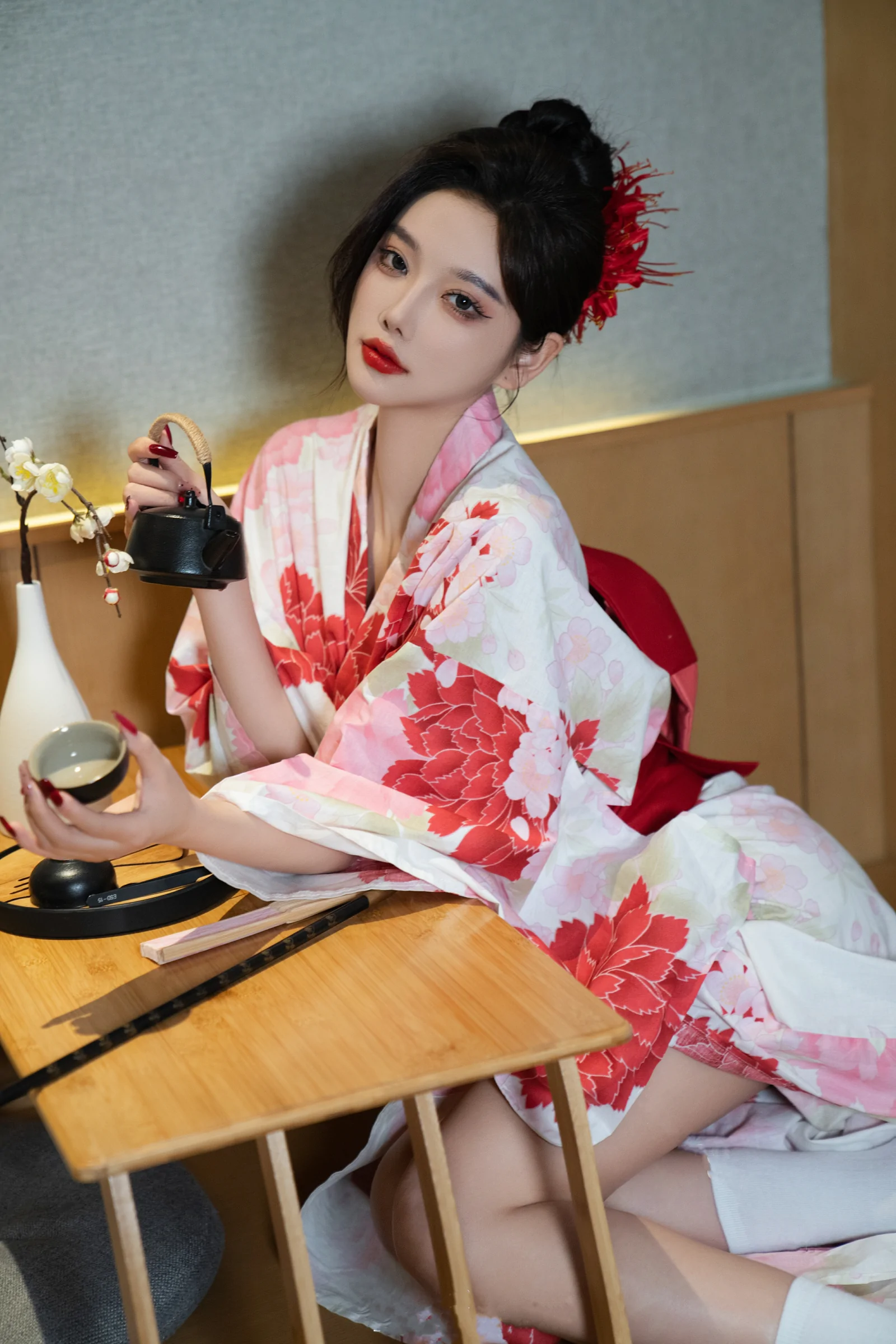 [秀人付费] 杨晨晨Yome 诱人私拍福利 和服日系风 第 95 张