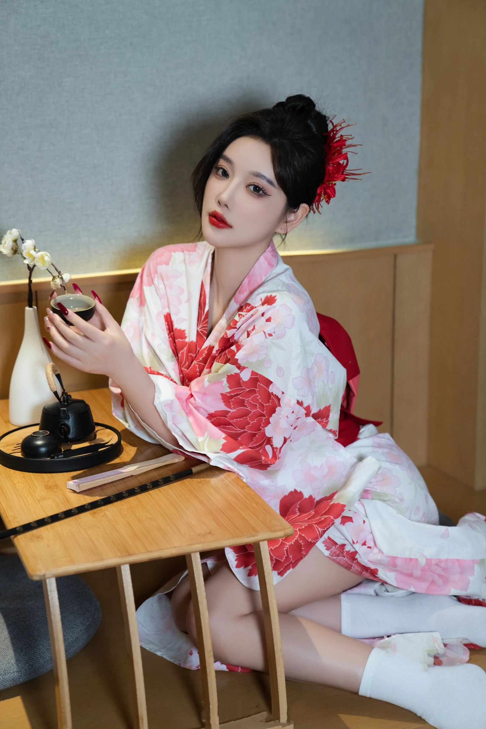 [秀人付费] 杨晨晨Yome 诱人私拍福利 和服日系风 第 98 张