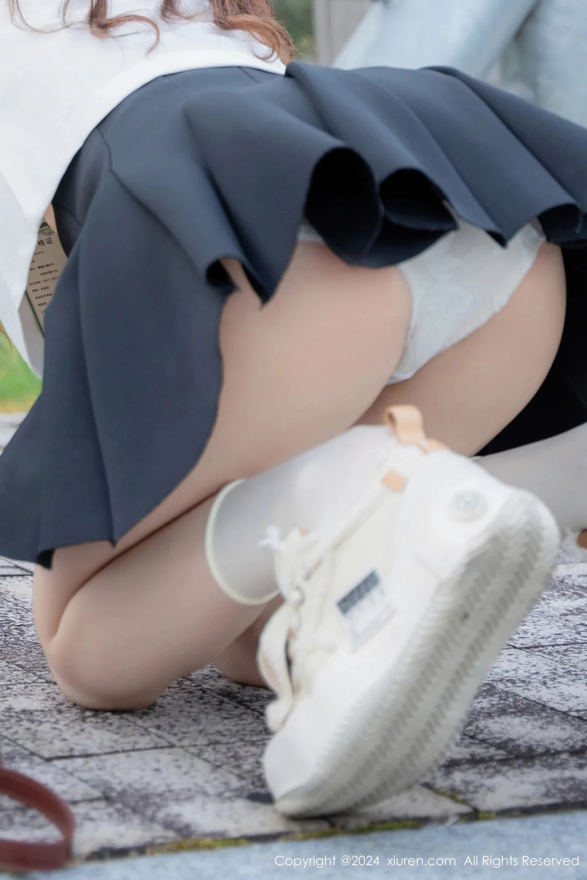 拍黄瓜girl性感JK制服露白色蕾丝内衣秀曼妙身姿绝美写真 第 102 张