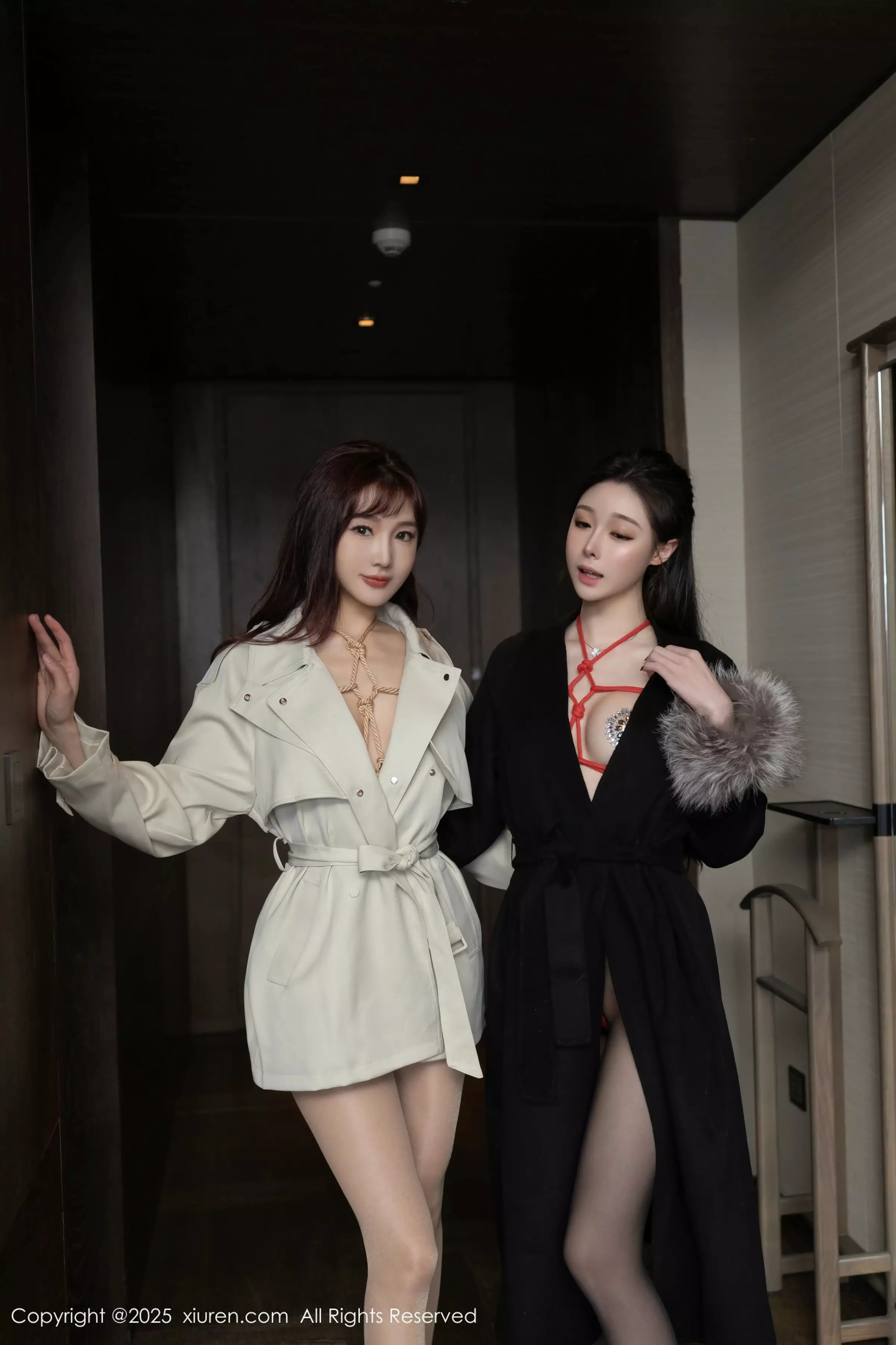合集陆萱萱＆小逗逗绳艺捆绑情趣内衣秀惹火身材绝美写真 第 10 张