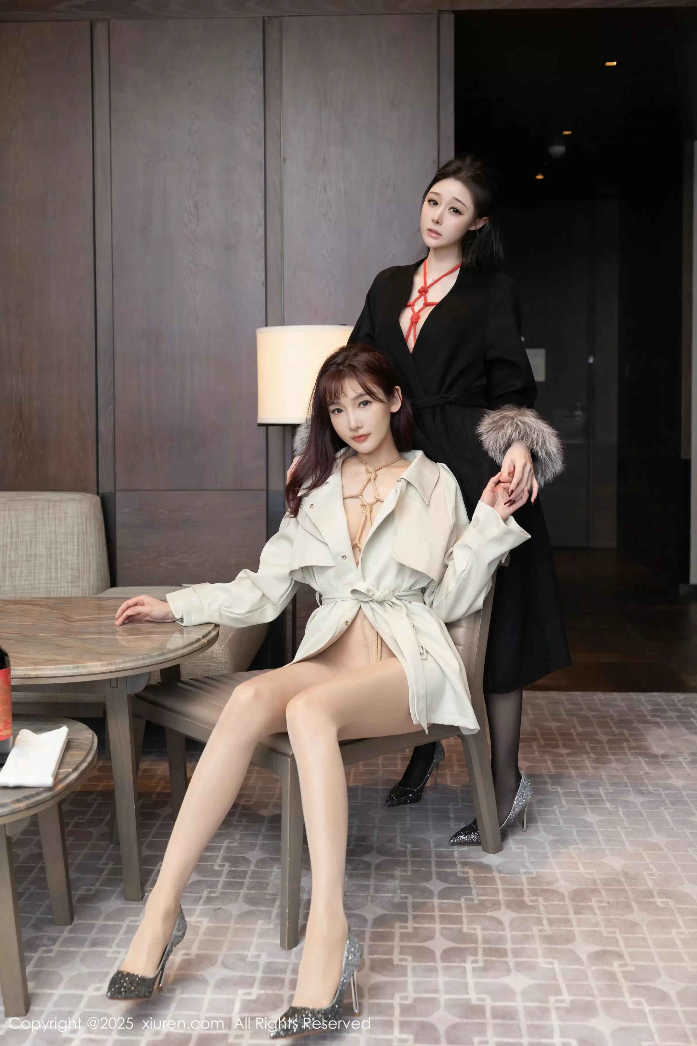合集陆萱萱＆小逗逗绳艺捆绑情趣内衣秀惹火身材绝美写真 第 24 张