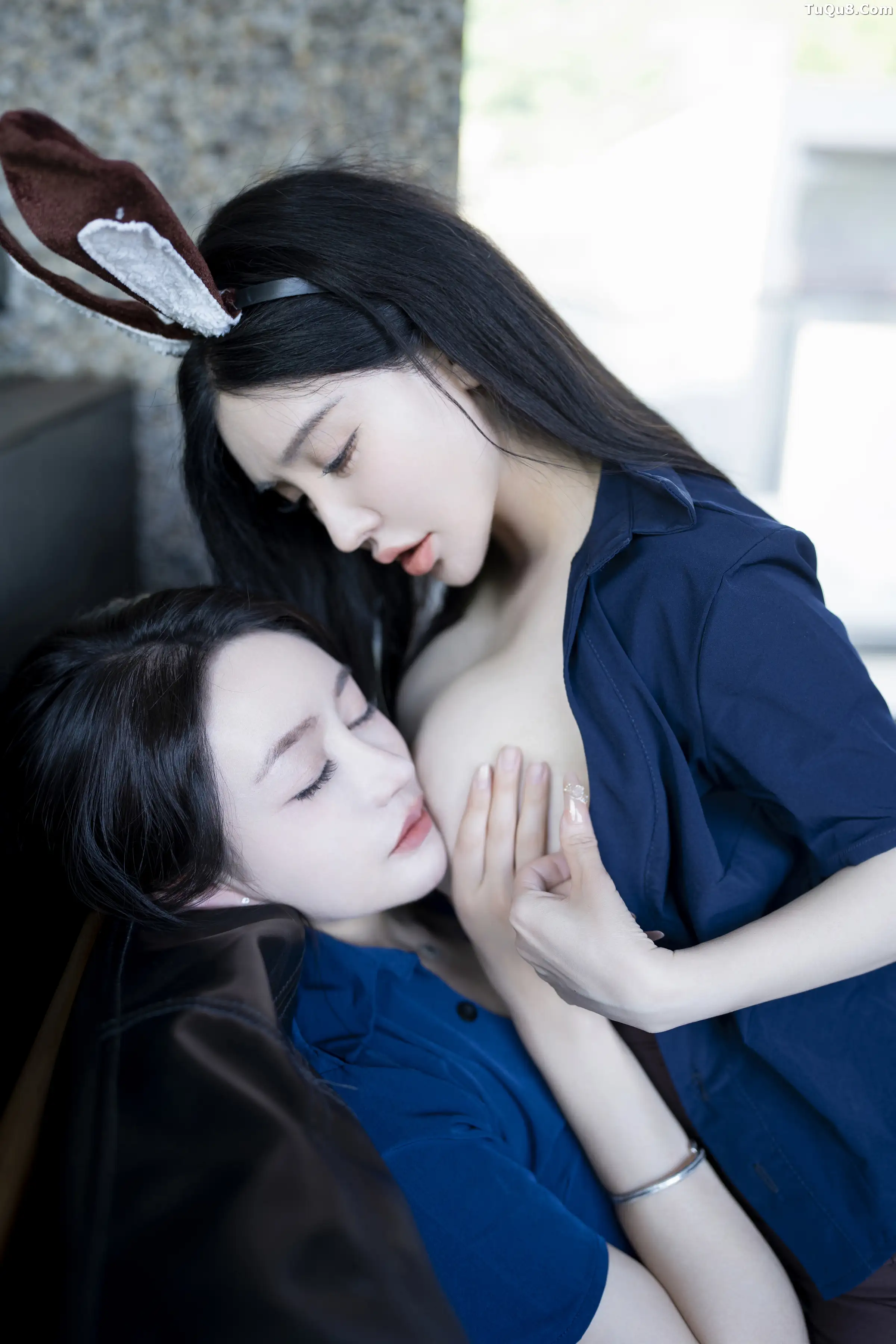 .B005 秀人番外 潘娇娇 &林幼一 - 双飞姐妹花 主题写真 [] 第 35 张