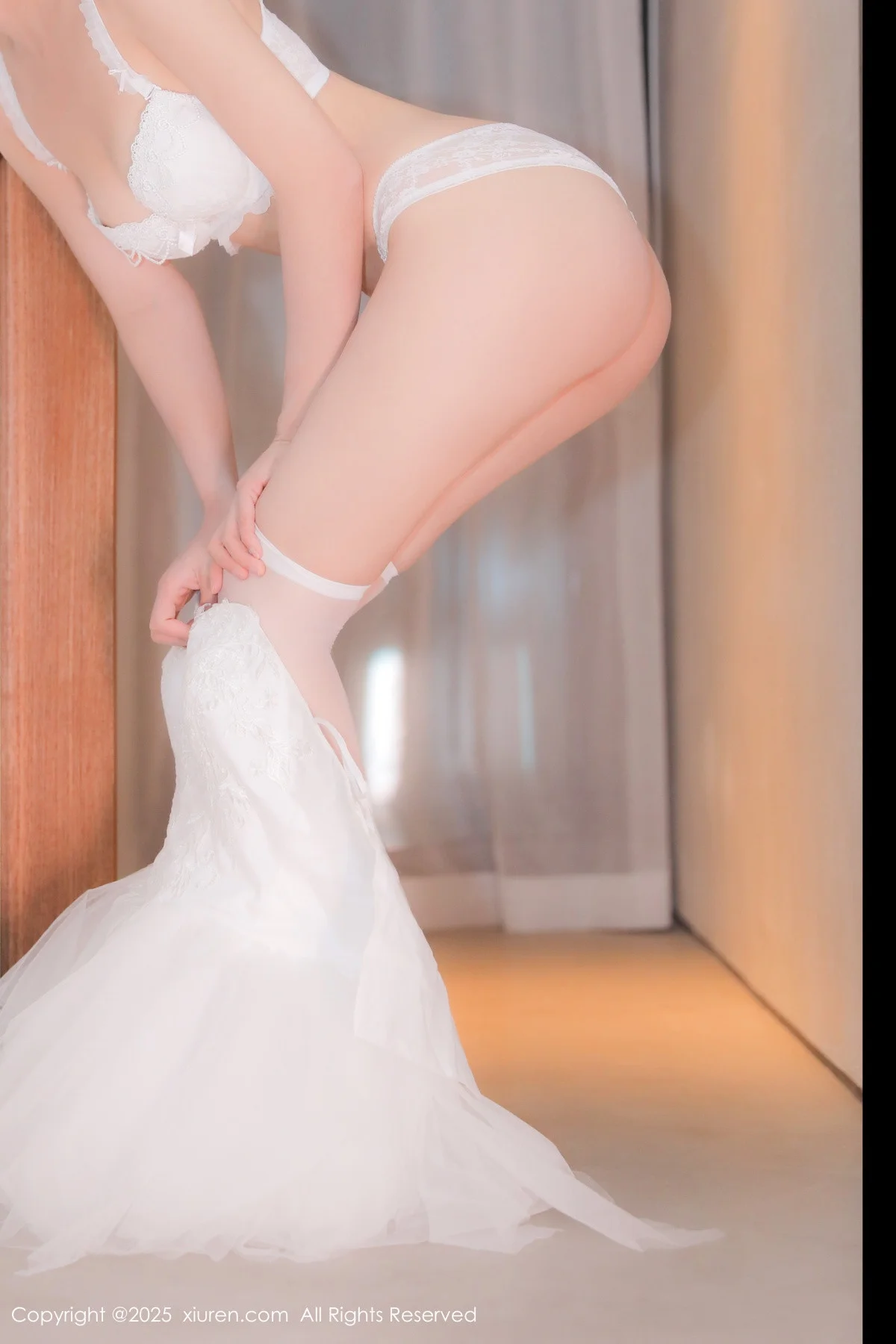 桃妖夭天使装扮露性感白色内衣配白丝袜秀曼妙身材绝美写真 第 74 张