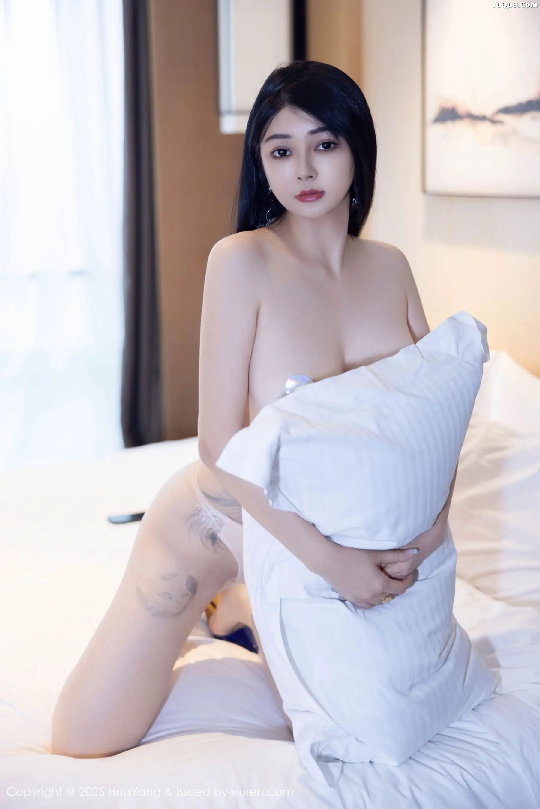 凯竹法师～性感蓝色连衣裙配超薄白丝秀丰腴身材绝美写真 第 112 张
